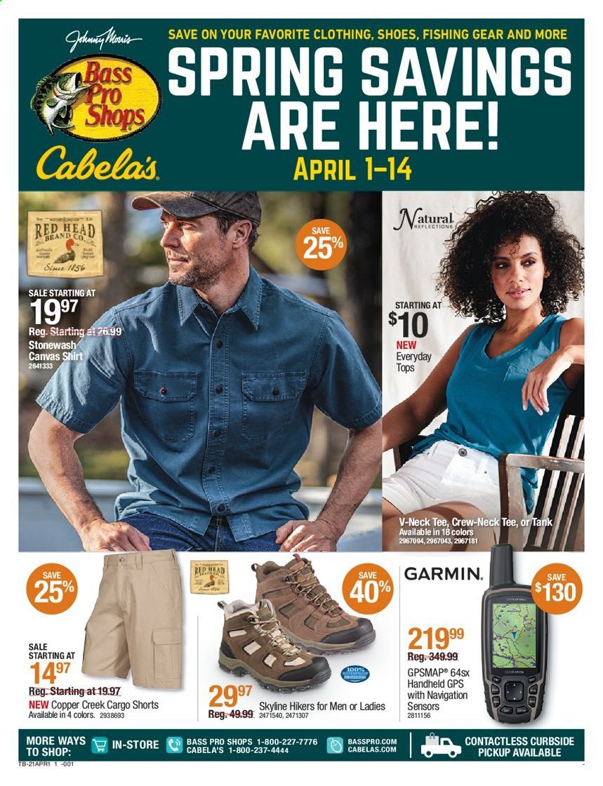 Bass Pro Shops Weekly Ad Flyer April 1 to April 14