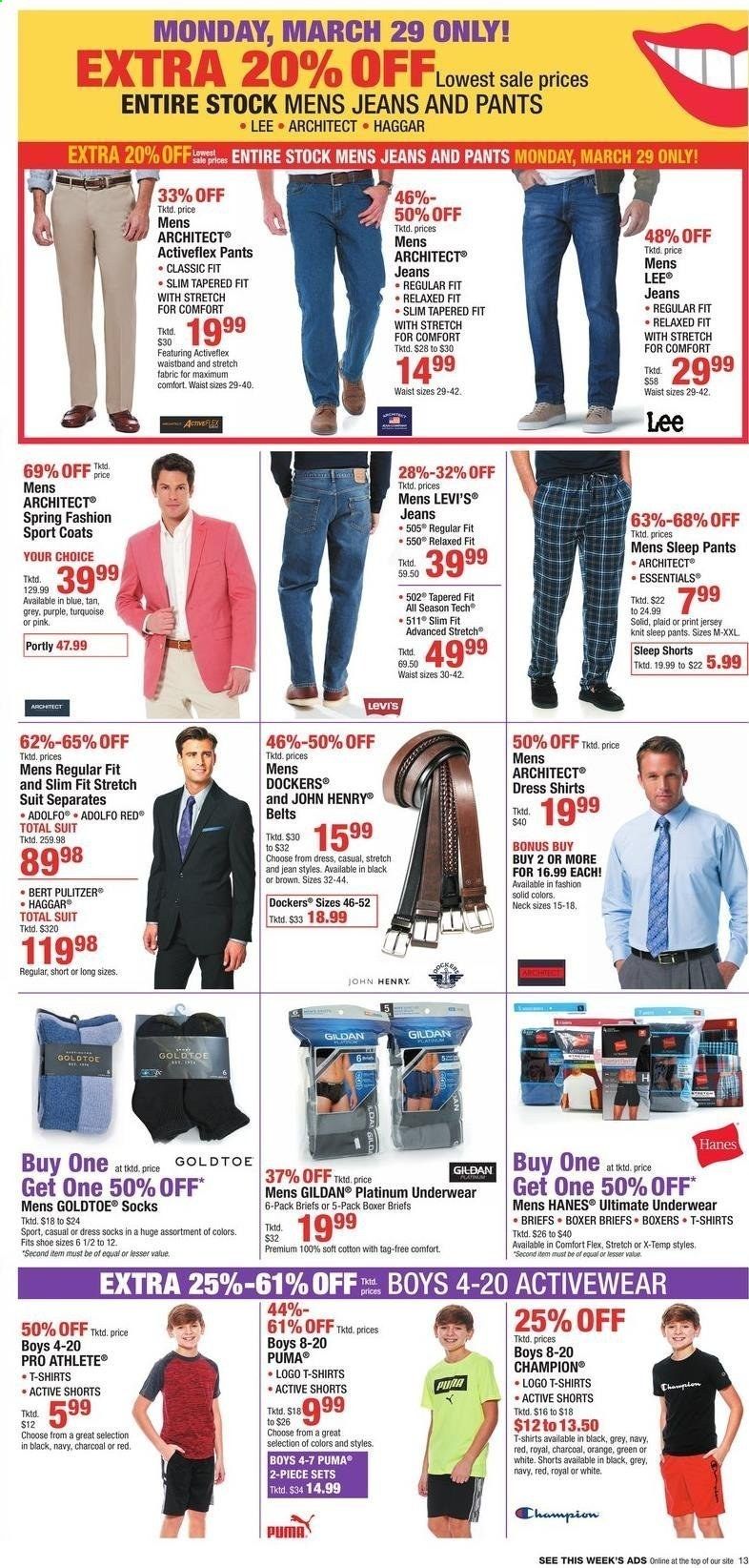 Boscov's Weekly Ad Flyer March 28 to March 31