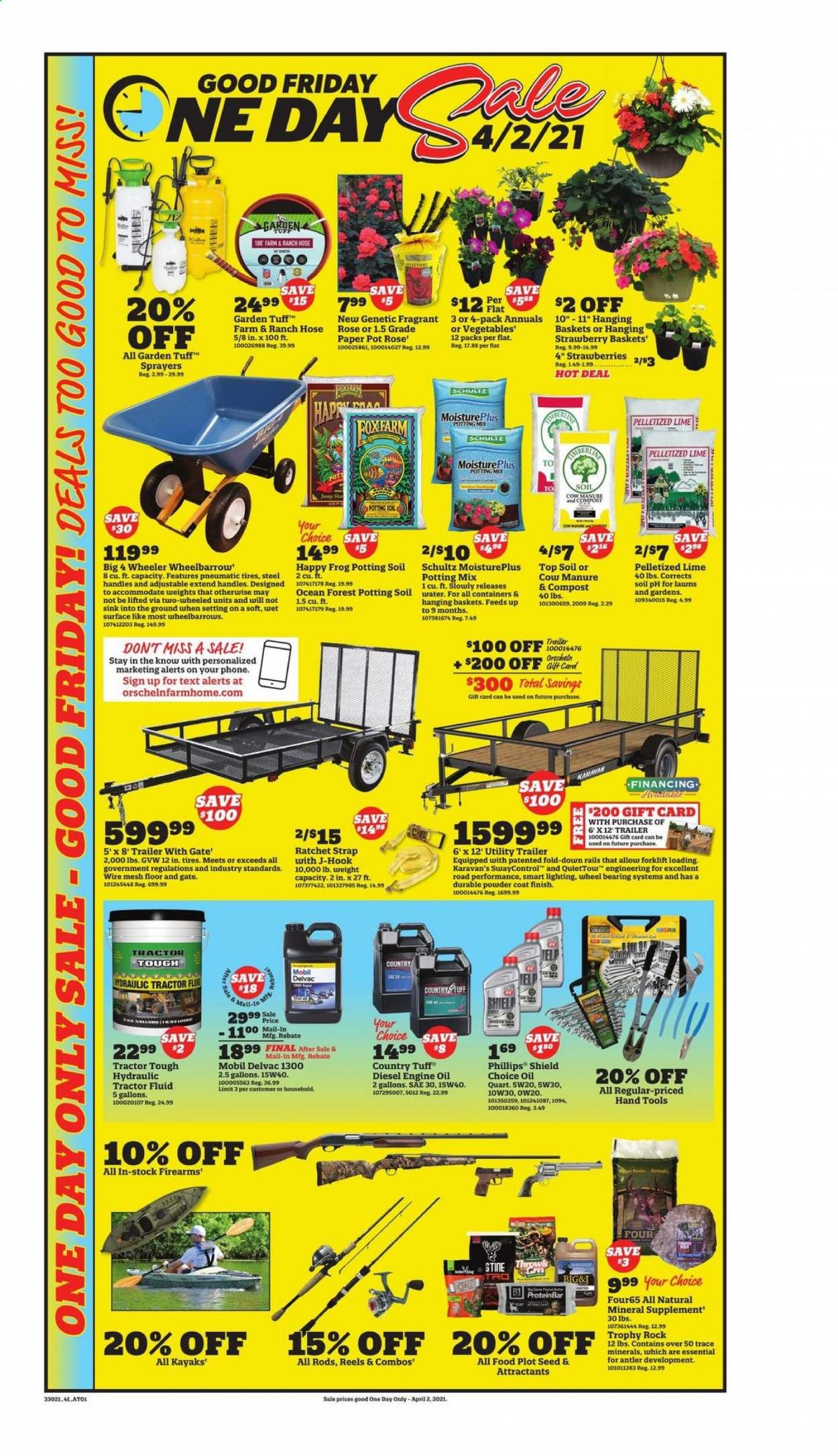 Orscheln Farm and Home Weekly Ad Flyer March 30 to April 3