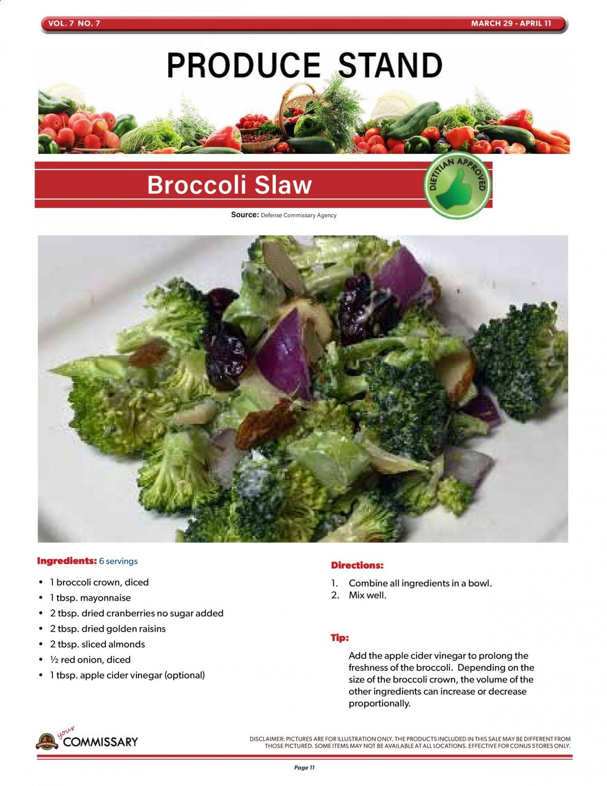 Commissary Weekly Ad Flyer March 29 to April 11