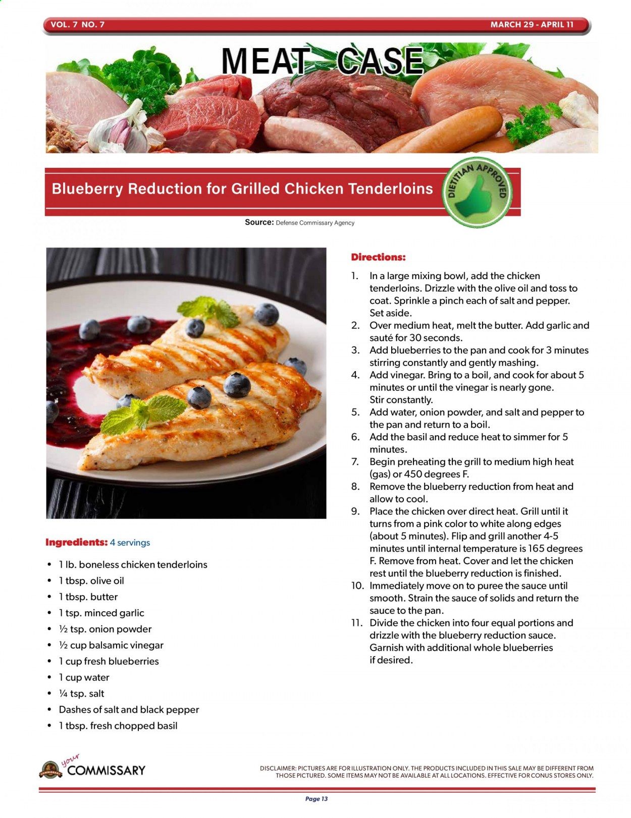 Commissary Weekly Ad Flyer March 29 to April 11