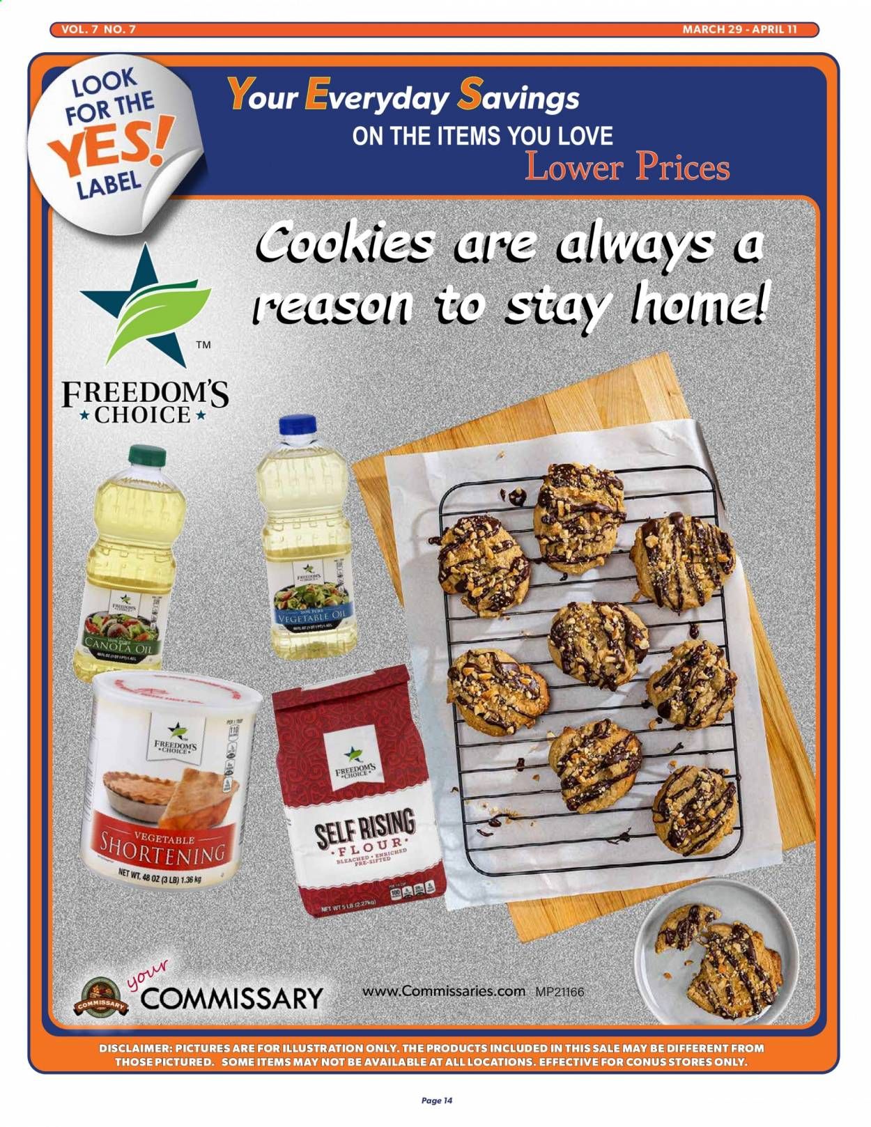 Commissary Weekly Ad Flyer March 29 to April 11