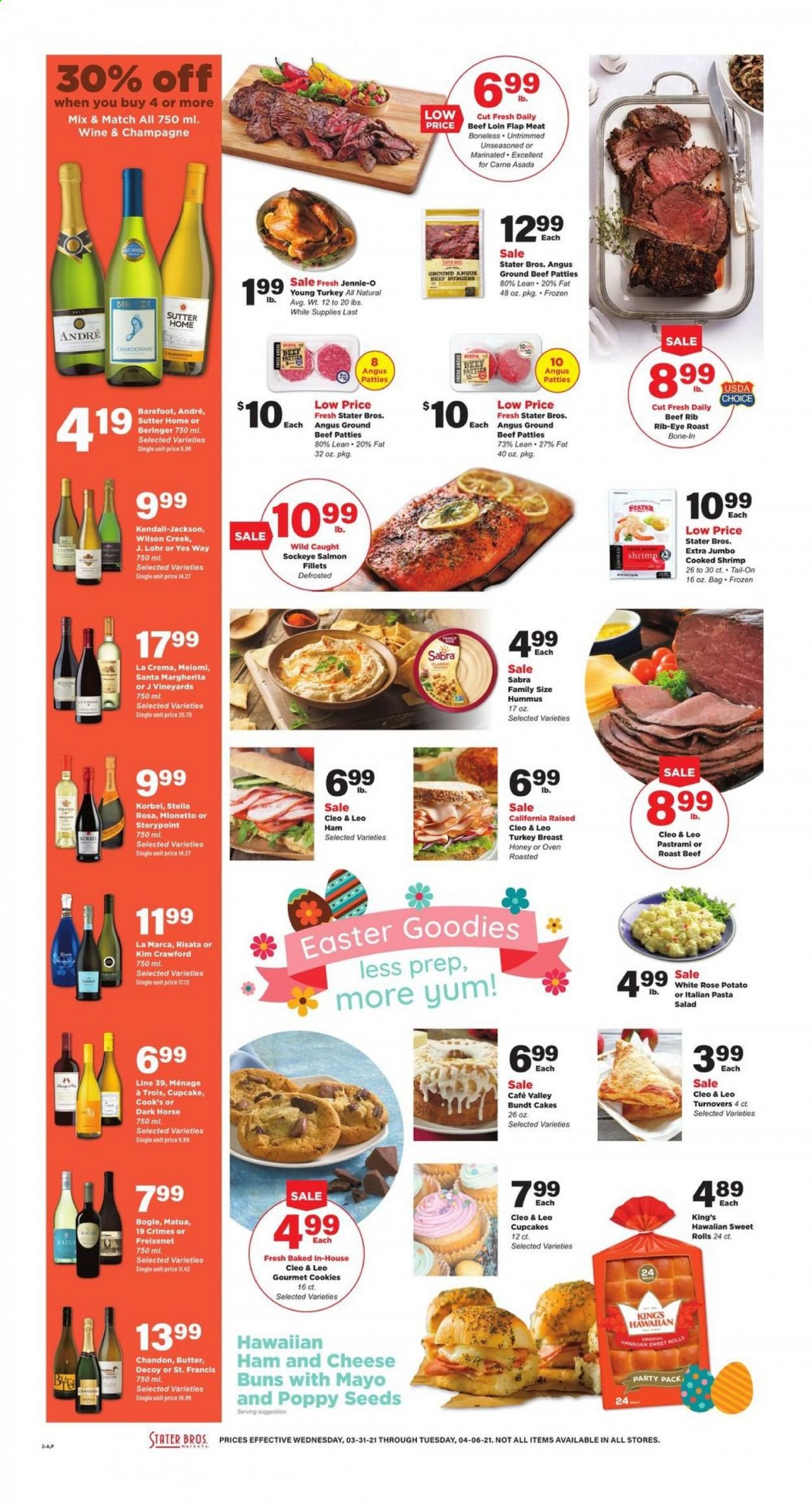 Stater Bros. Weekly Ad Flyer March 31 to April 6
