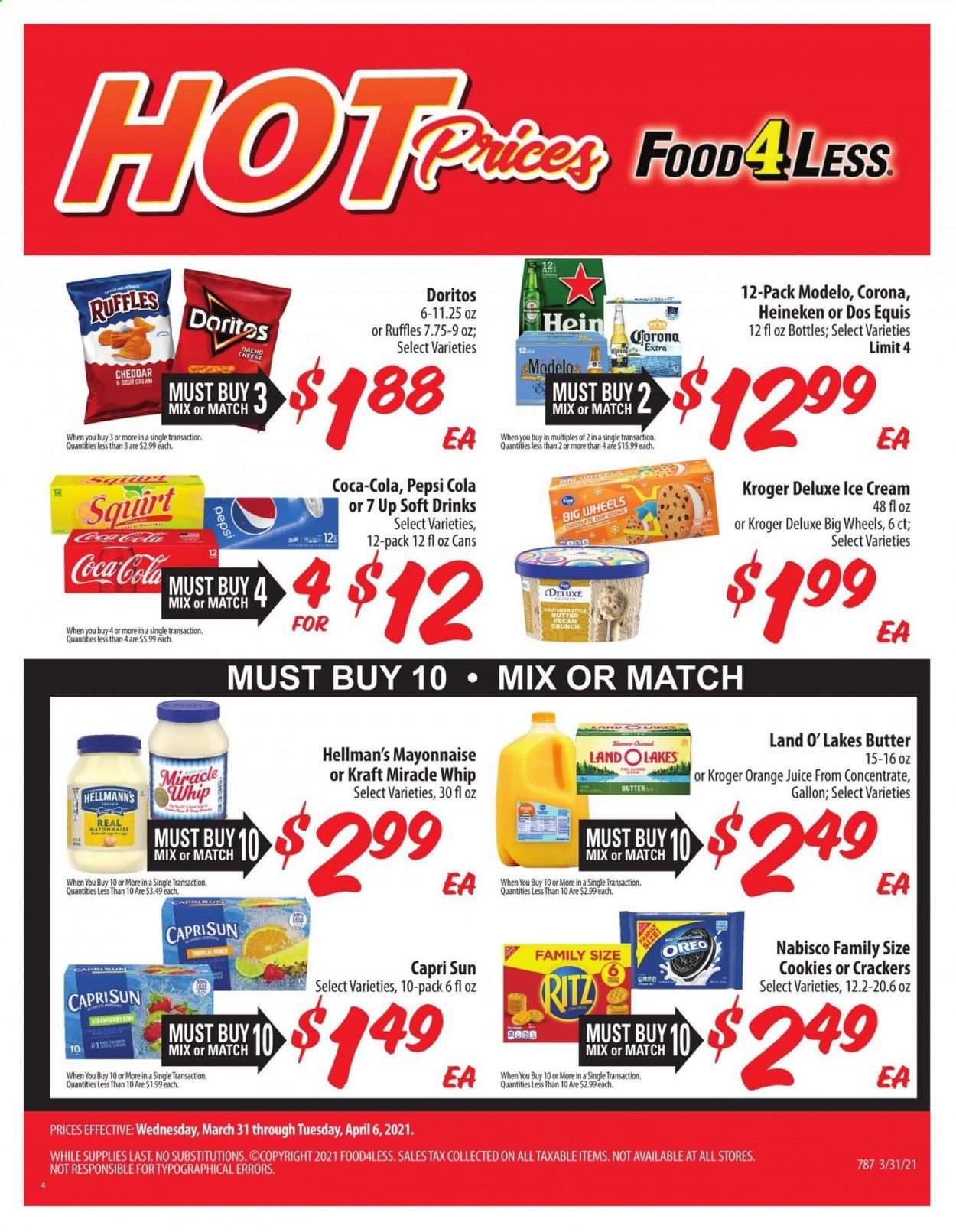 Food 4 Less (IN) Weekly Ad Flyer March 31 to April 6