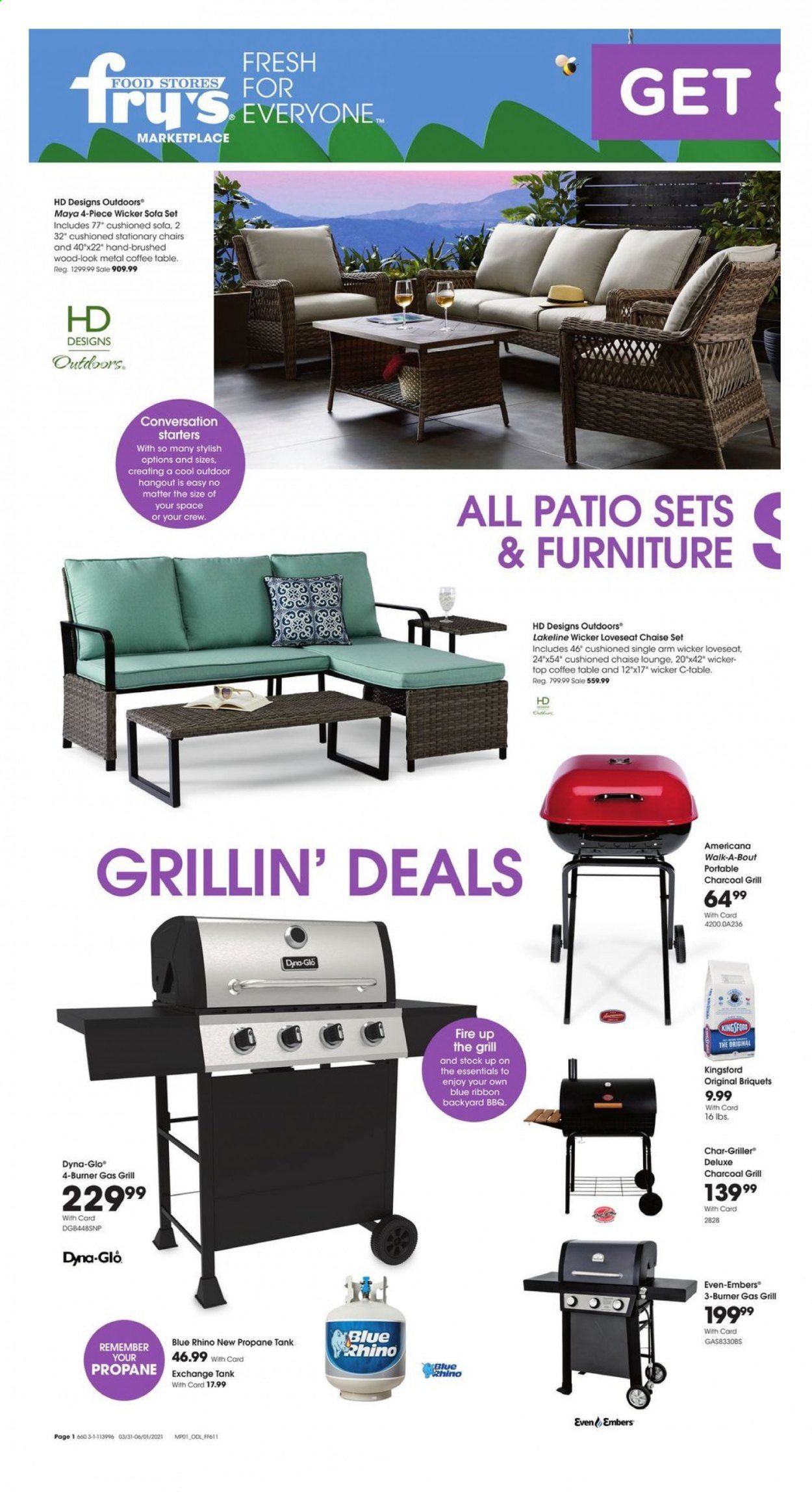 Fry’s (AZ) Weekly Ad Flyer March 31 to June 1