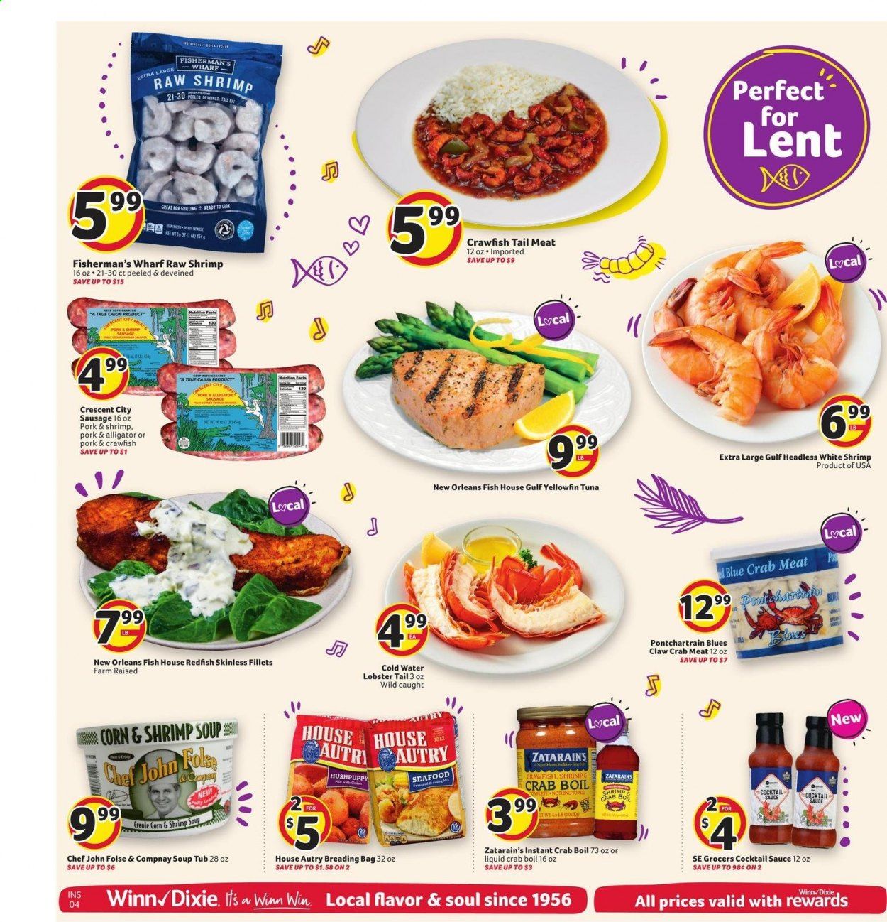 Winn Dixie (AL, FL, GA, LA, MS) Weekly Ad Flyer March 31 to April 6