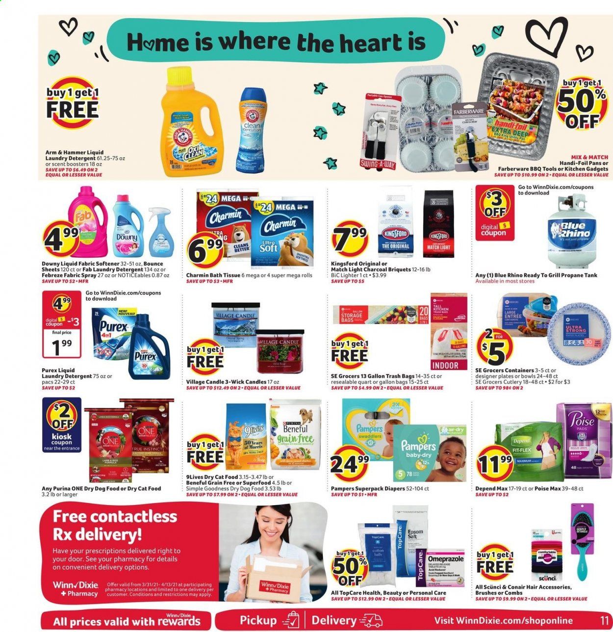 Winn Dixie (AL, FL, GA, LA, MS) Weekly Ad Flyer March 31 to April 6