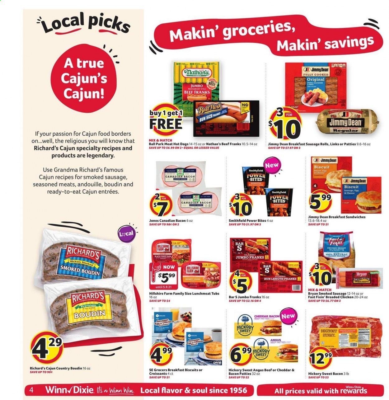 Winn Dixie (AL, FL, GA, LA, MS) Weekly Ad Flyer March 31 to April 6