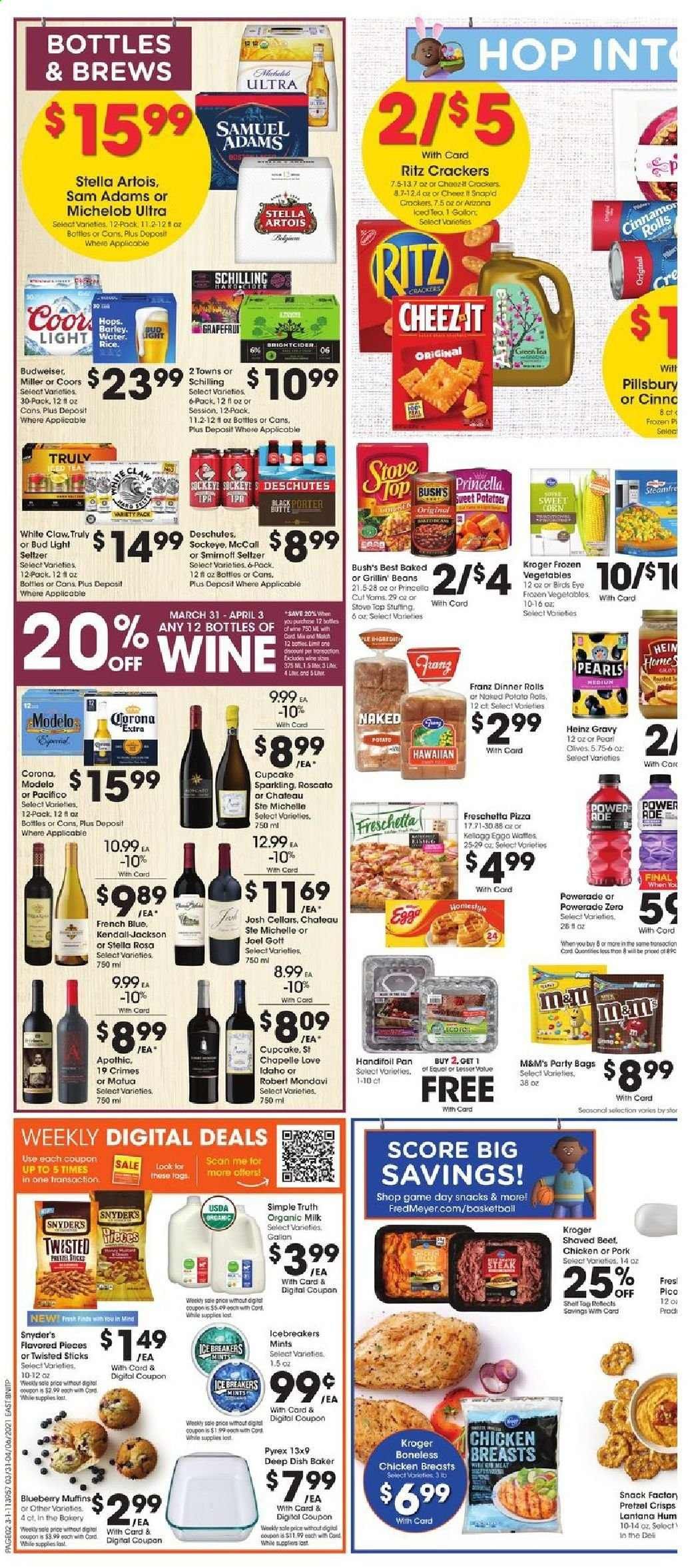 Fred Meyer (DC, DE, NJ, NY, PA, VA) Weekly Ad Flyer March 31 to April 6