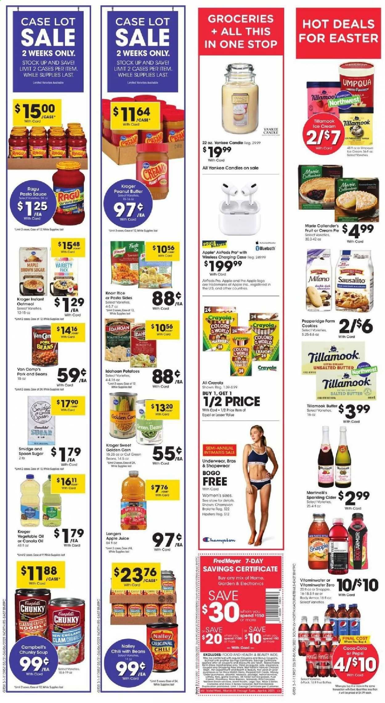 Fred Meyer (DC, DE, NJ, NY, PA, VA) Weekly Ad Flyer March 31 to April 6
