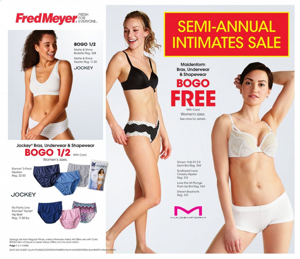 Fred Meyer Weekly Ad Flyer March 31 to April 13