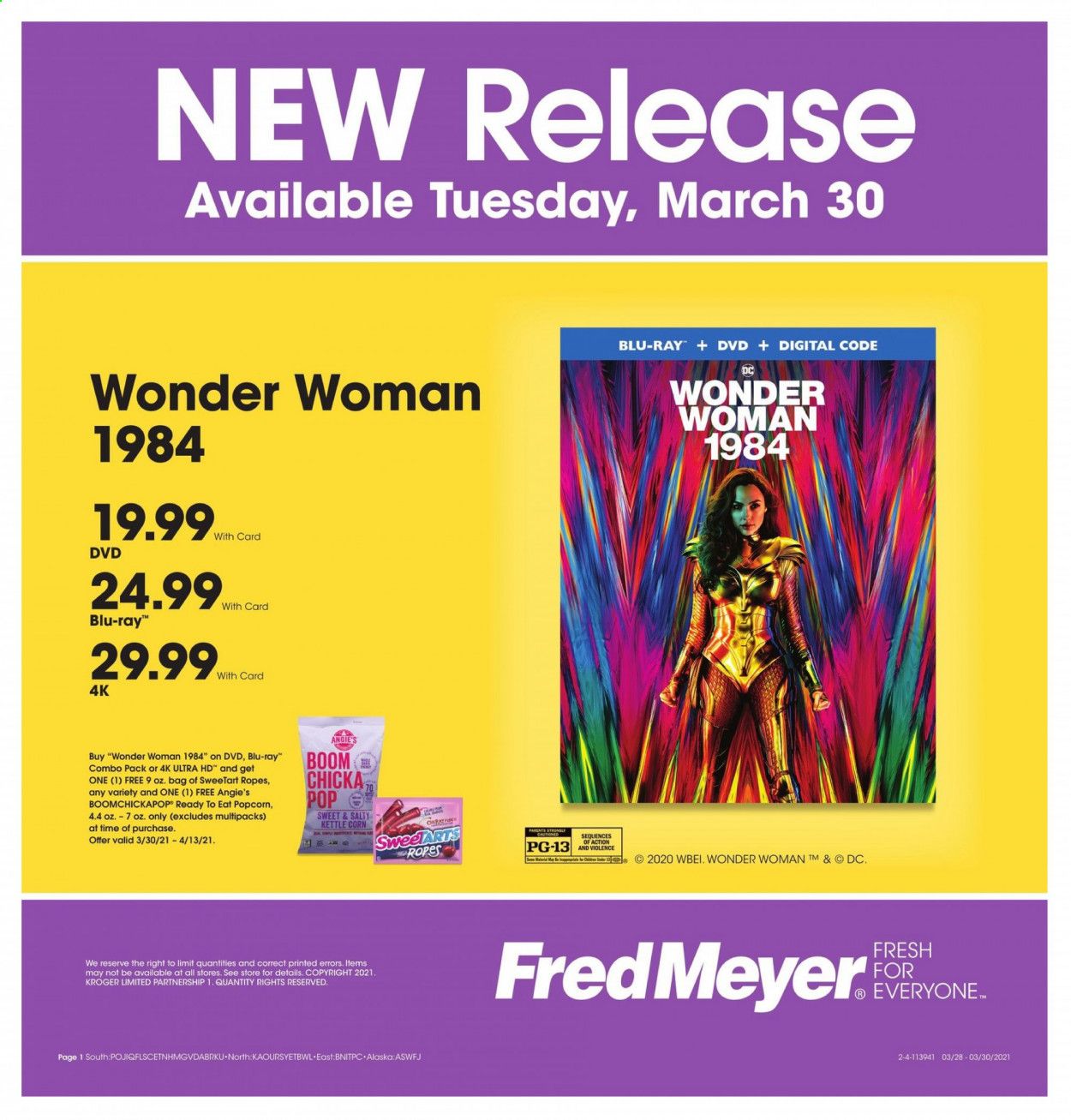 Fred Meyer Weekly Ad Flyer March 30 to March 30