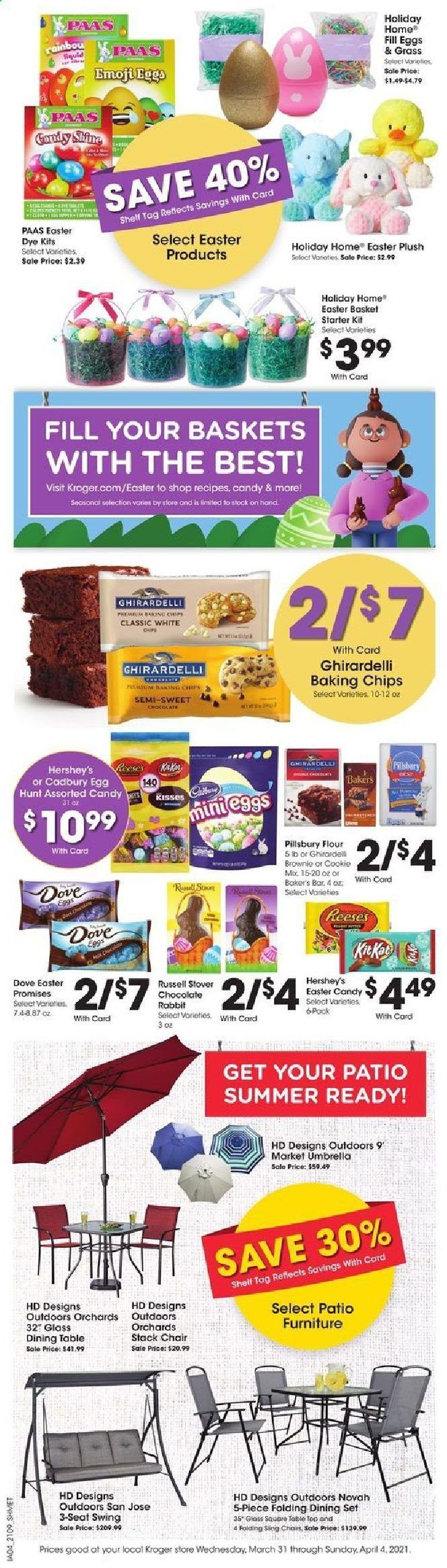 Kroger (GA, IL, LA, MI, OK, SC, TN, TX, VA) Weekly Ad Flyer March 31 to April 6