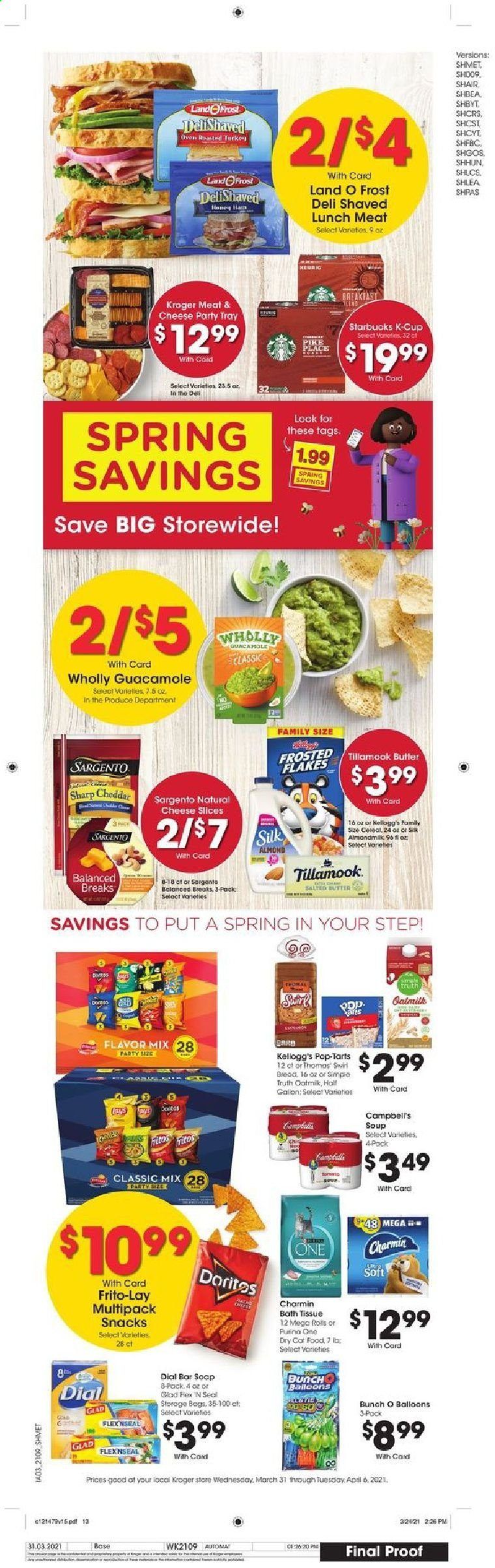 Kroger (GA, IL, LA, MI, OK, SC, TN, TX, VA) Weekly Ad Flyer March 31 to April 6