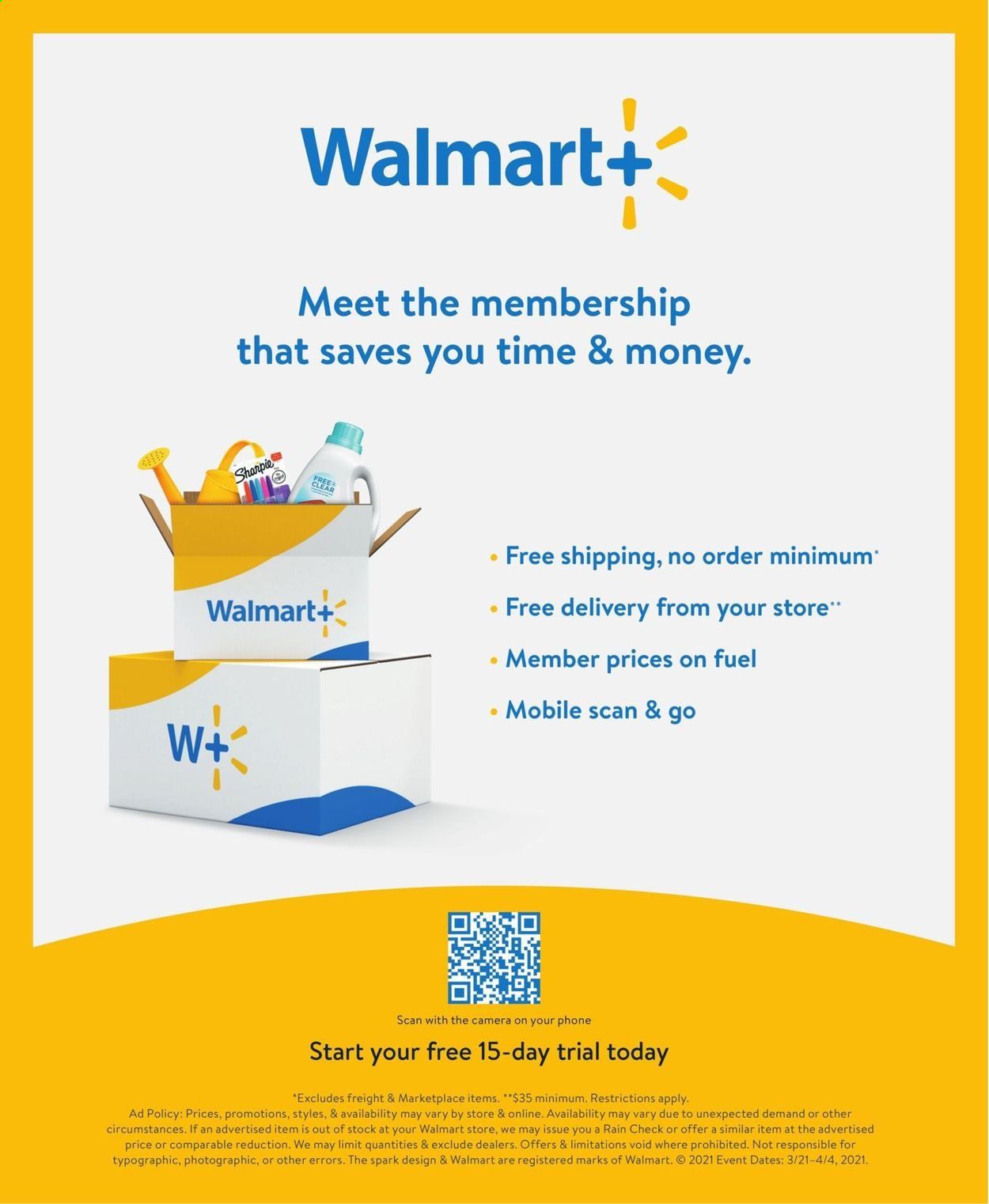 Walmart Weekly Ad Flyer March 21 to April 4