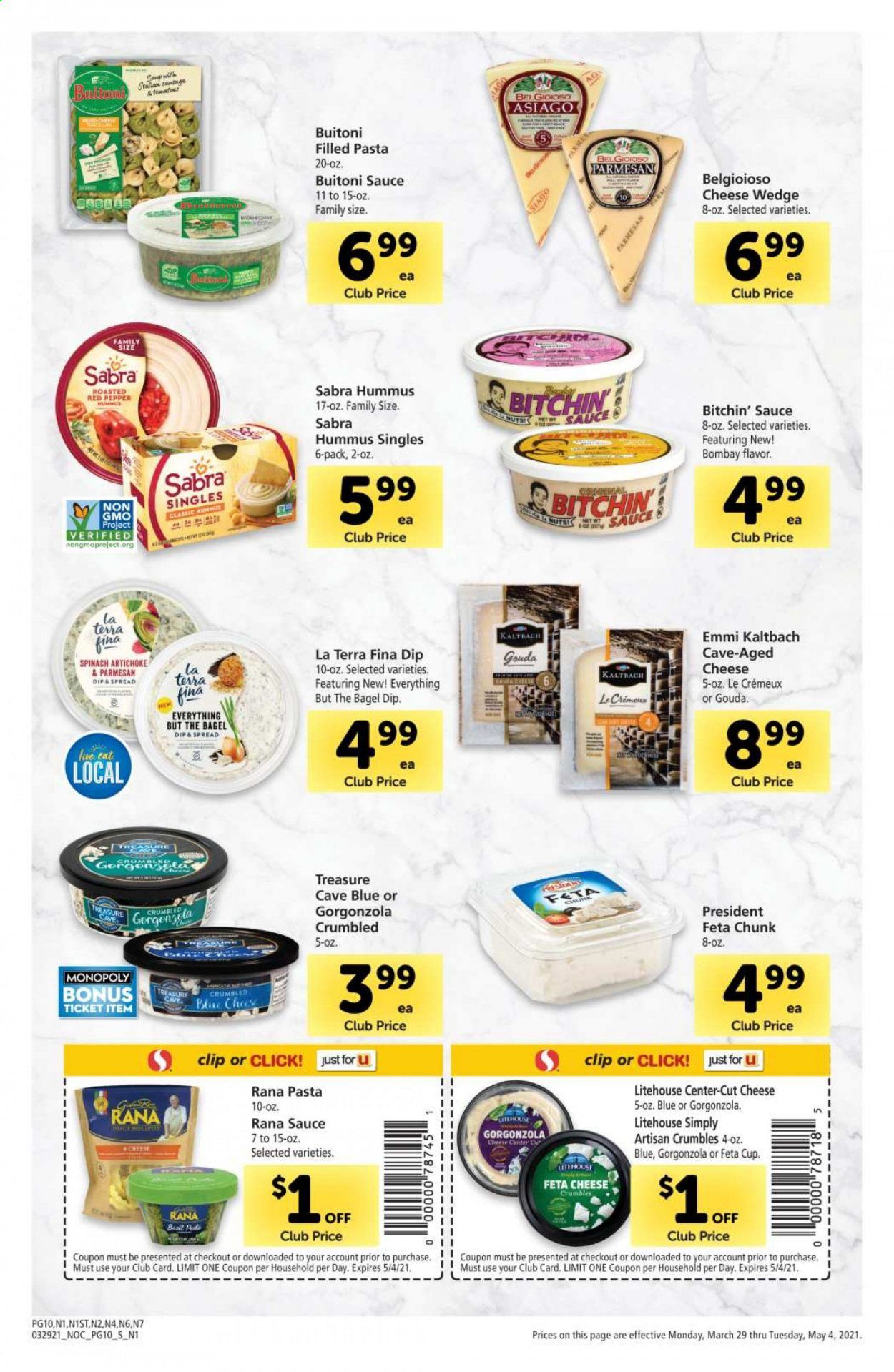 Safeway (AZ, CA, CO, HI, MD, NE, OR, VA, WA) Weekly Ad Flyer March 29 to May 4