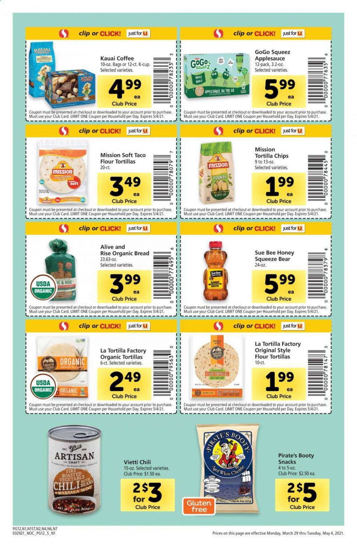 Safeway (AZ, CA, CO, HI, MD, NE, OR, VA, WA) Weekly Ad Flyer March 29 to May 4