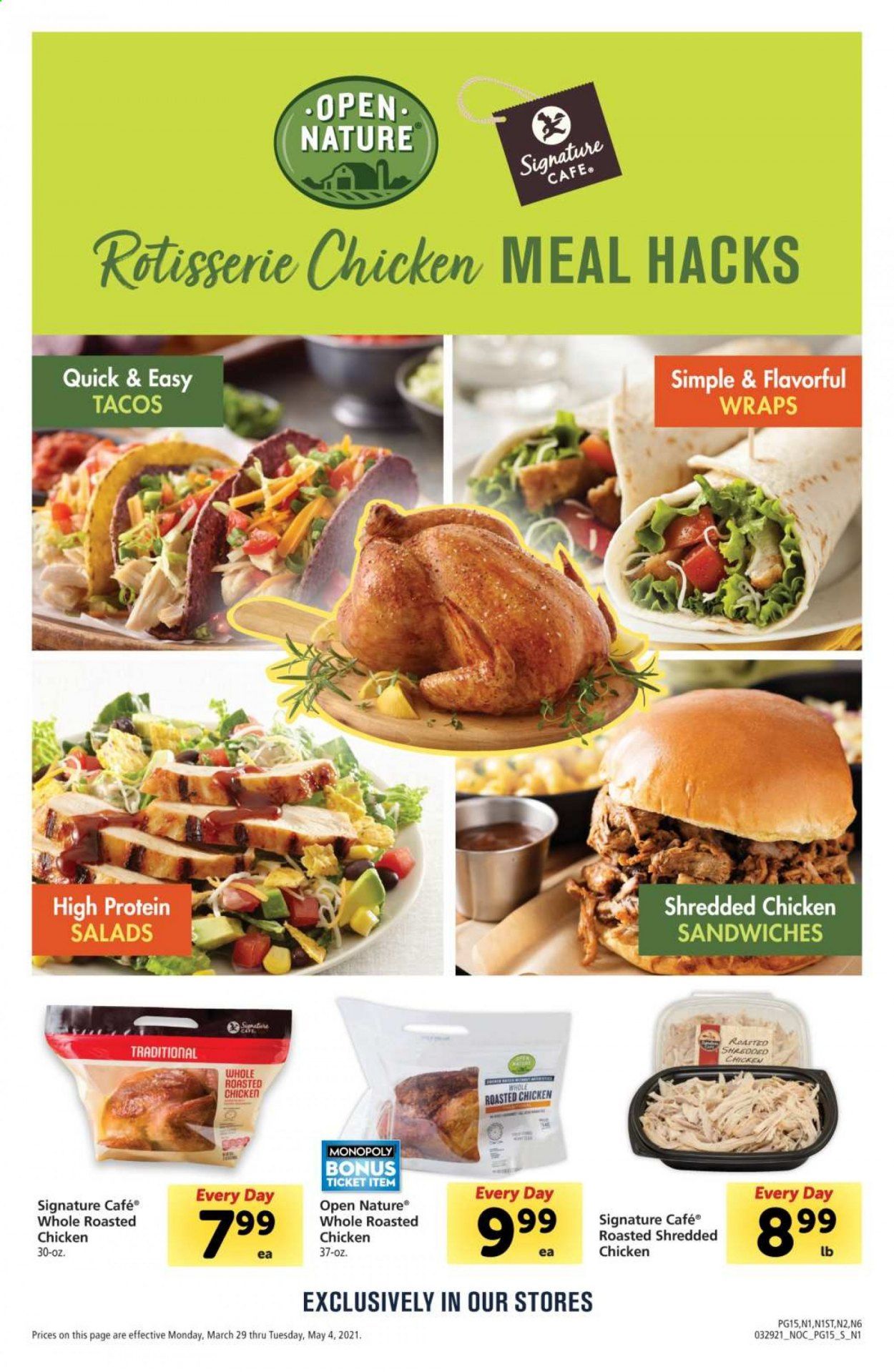Safeway (AZ, CA, CO, HI, MD, NE, OR, VA, WA) Weekly Ad Flyer March 29 to May 4
