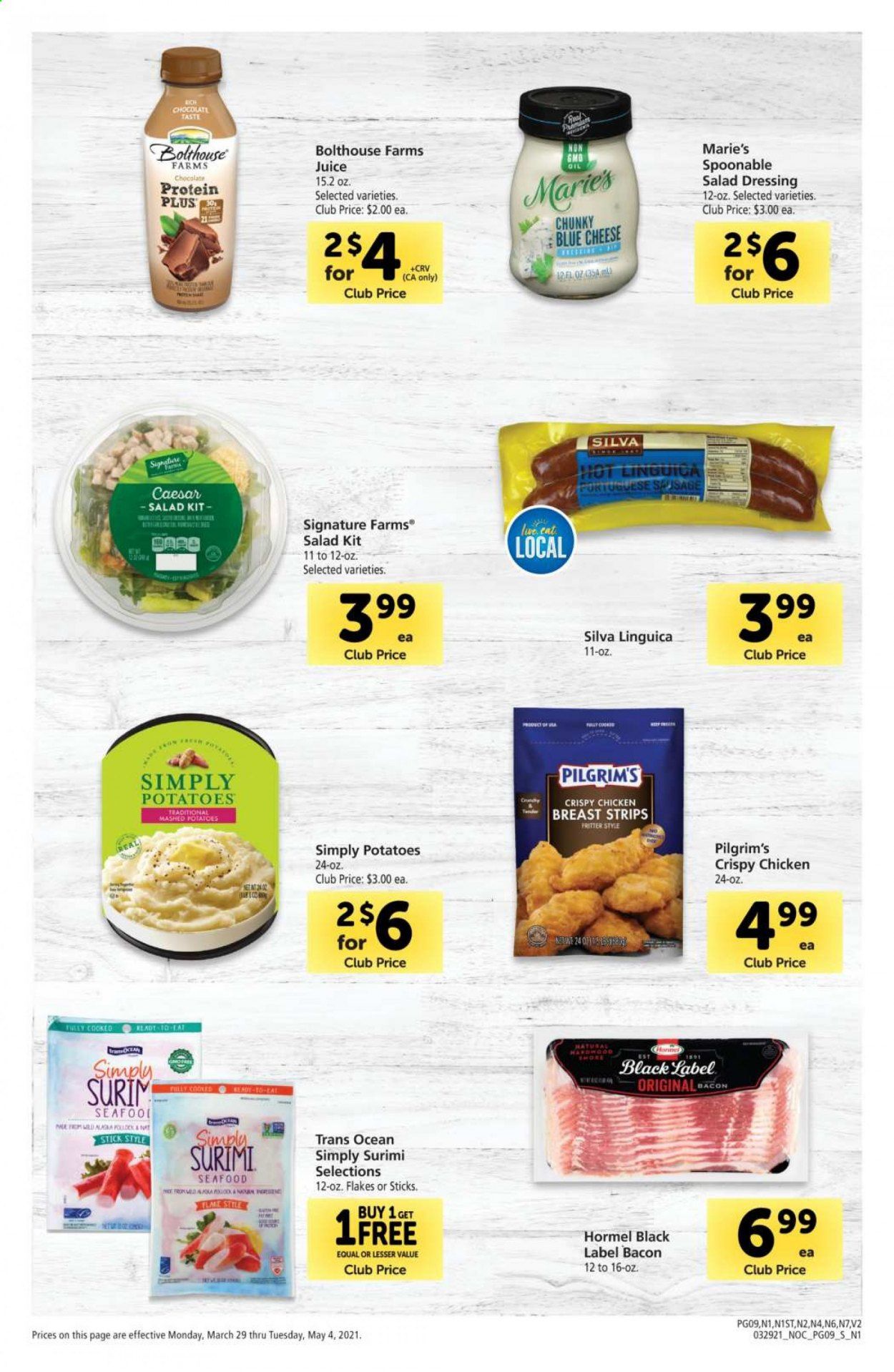 Safeway (AZ, CA, CO, HI, MD, NE, OR, VA, WA) Weekly Ad Flyer March 29 to May 4