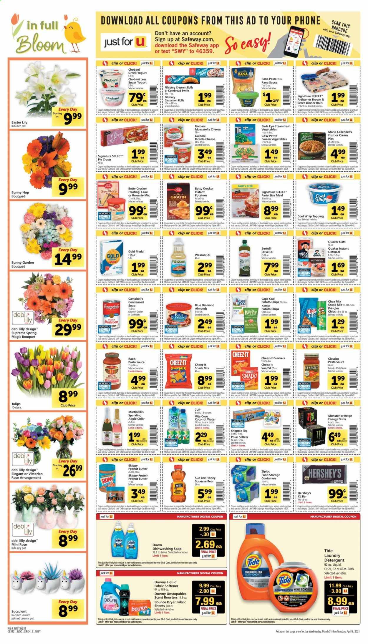Safeway Weekly Ad Flyer March 31 to April 6