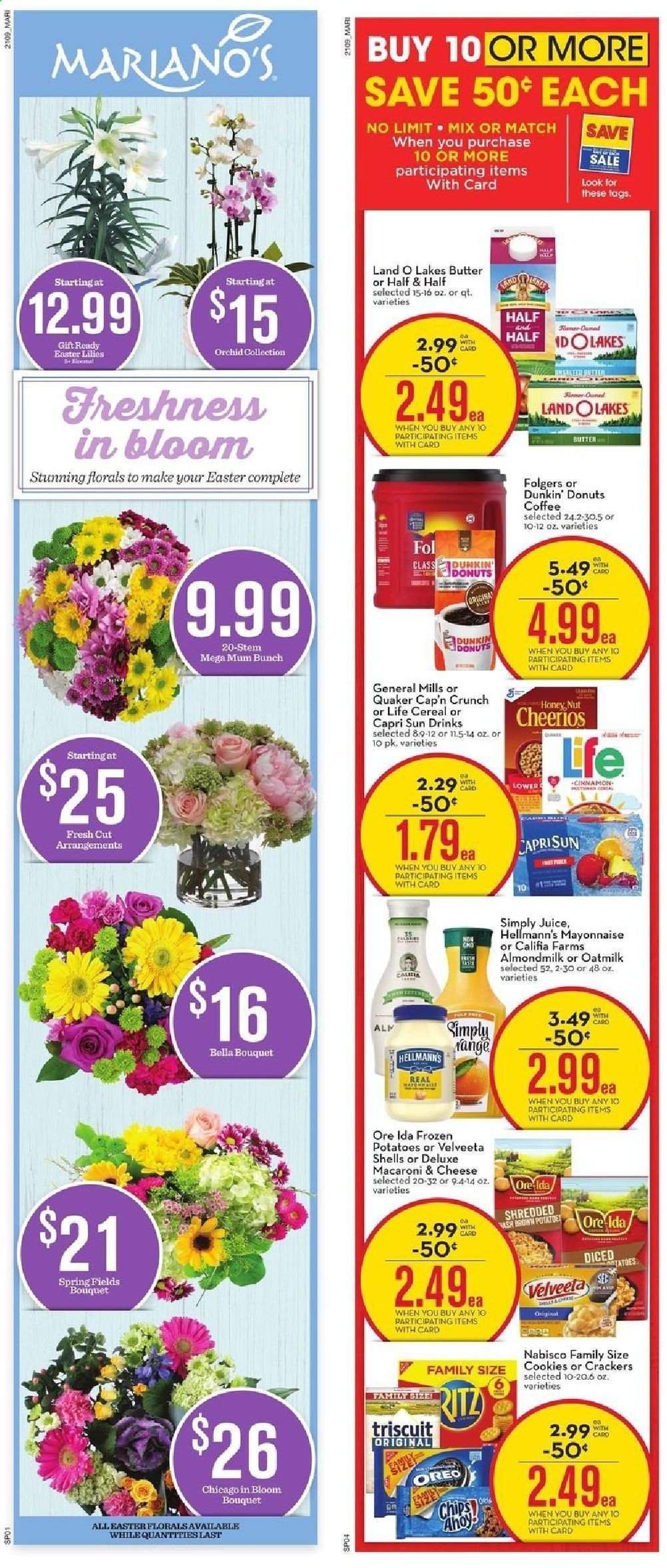 Mariano’s Weekly Ad Flyer March 31 to April 6