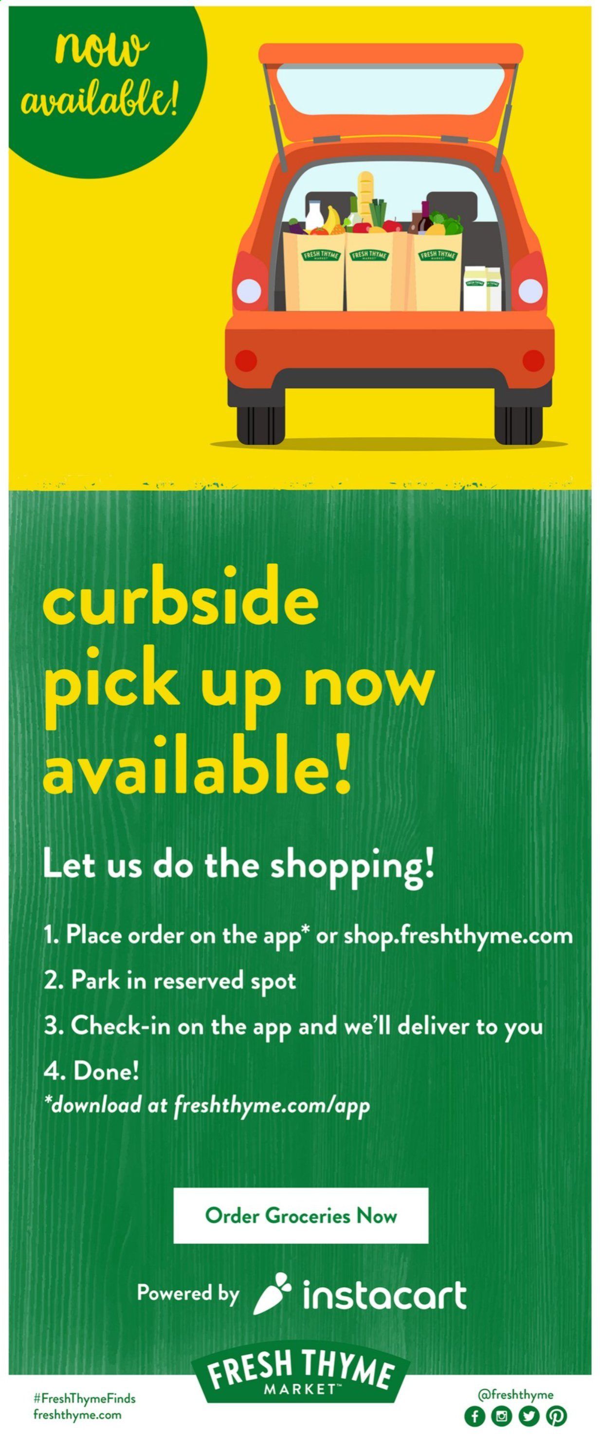 Fresh Thyme Weekly Ad Flyer March 31 to April 6