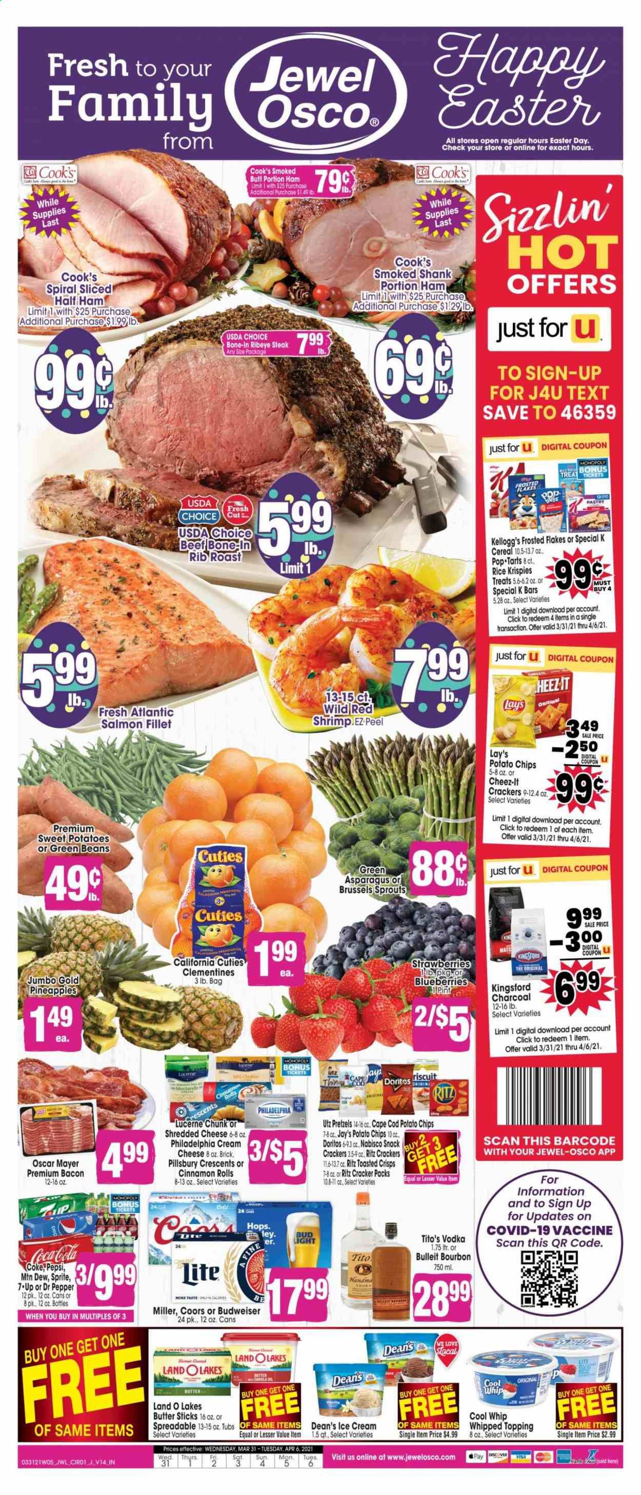 Jewel Osco (IN) Weekly Ad Flyer March 31 to April 6