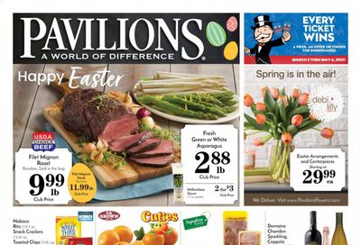 Pavilions (CA) Weekly Ad Flyer March 31 to April 6