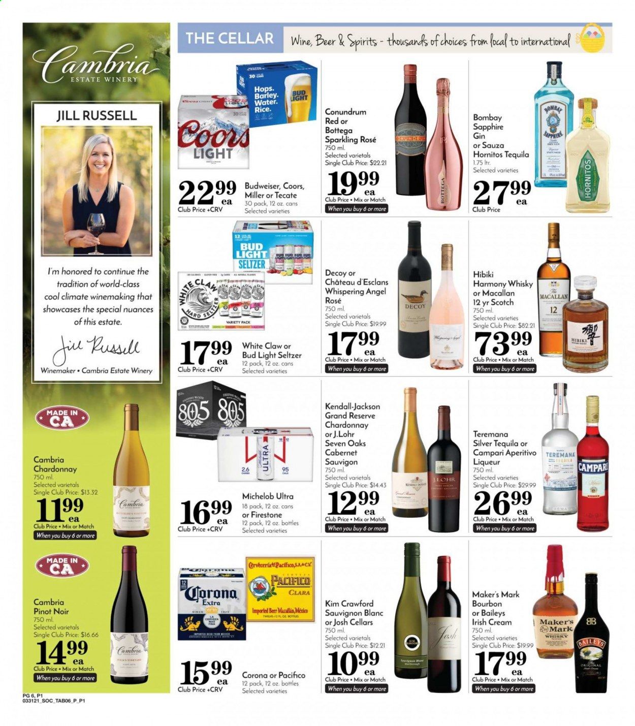 Pavilions (CA) Weekly Ad Flyer March 31 to April 6