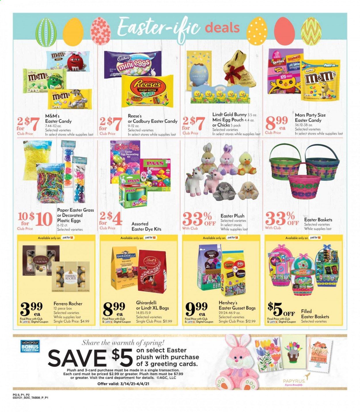 Pavilions (CA) Weekly Ad Flyer March 31 to April 6
