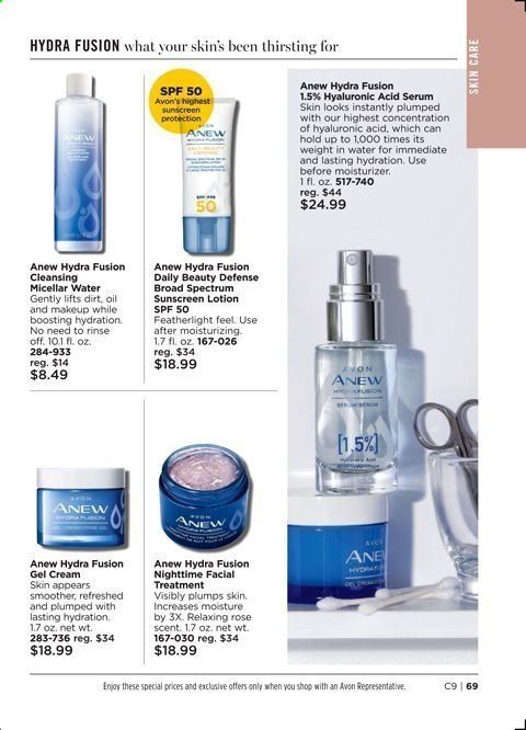 Avon Weekly Ad Flyer March 30 to April 12