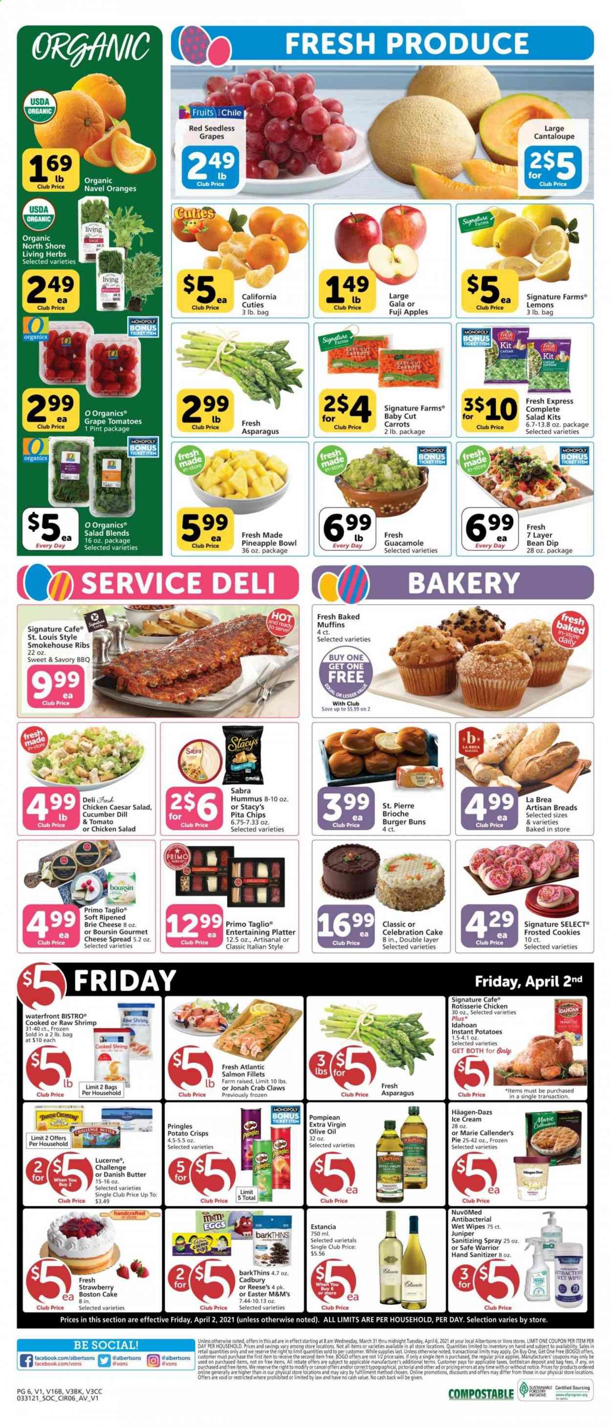 Vons (CA, NV) Weekly Ad Flyer March 31 to April 6