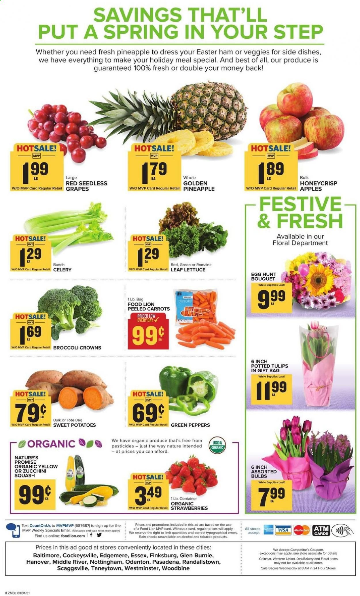 Food Lion (MD) Weekly Ad Flyer March 31 to April 6