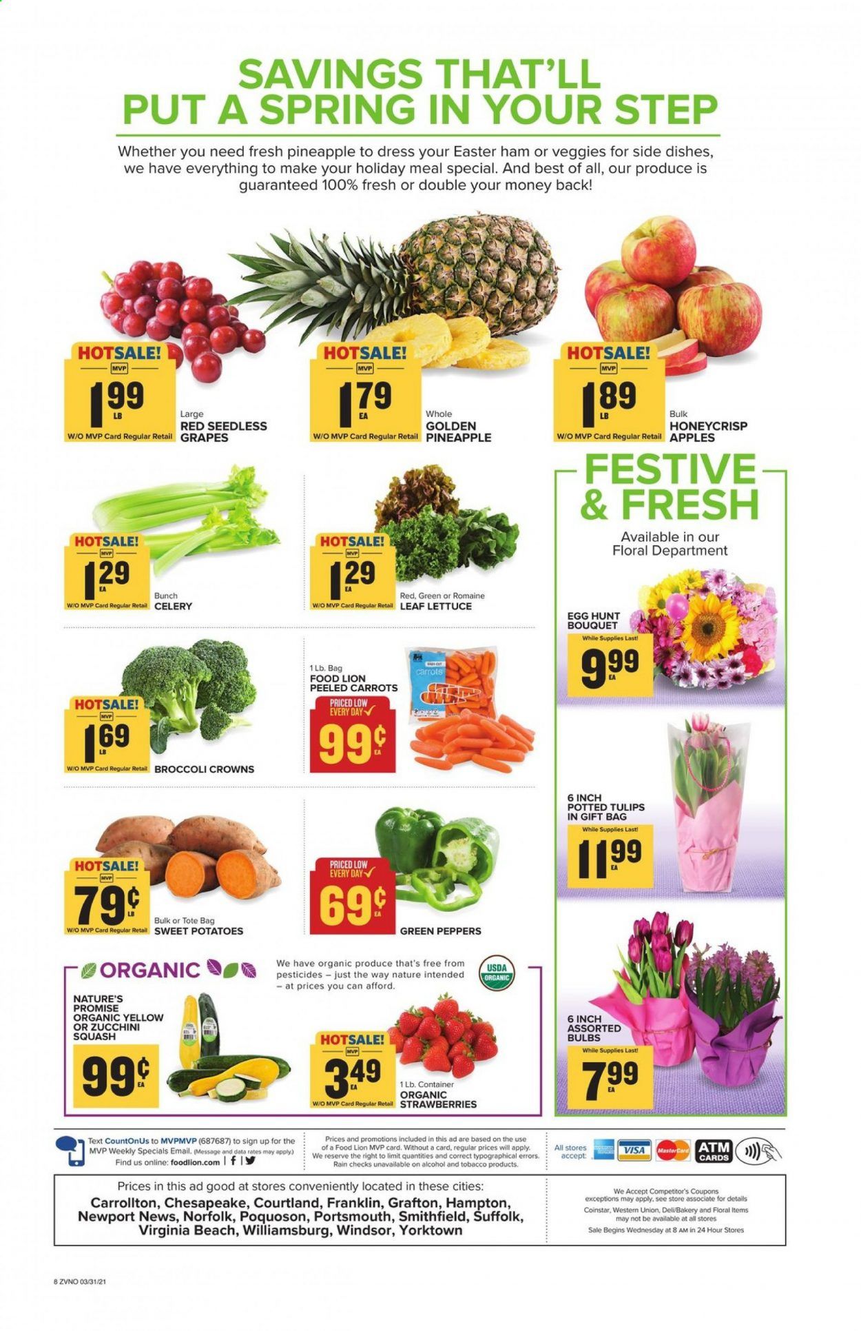 Food Lion (VA) Weekly Ad Flyer March 31 to April 6