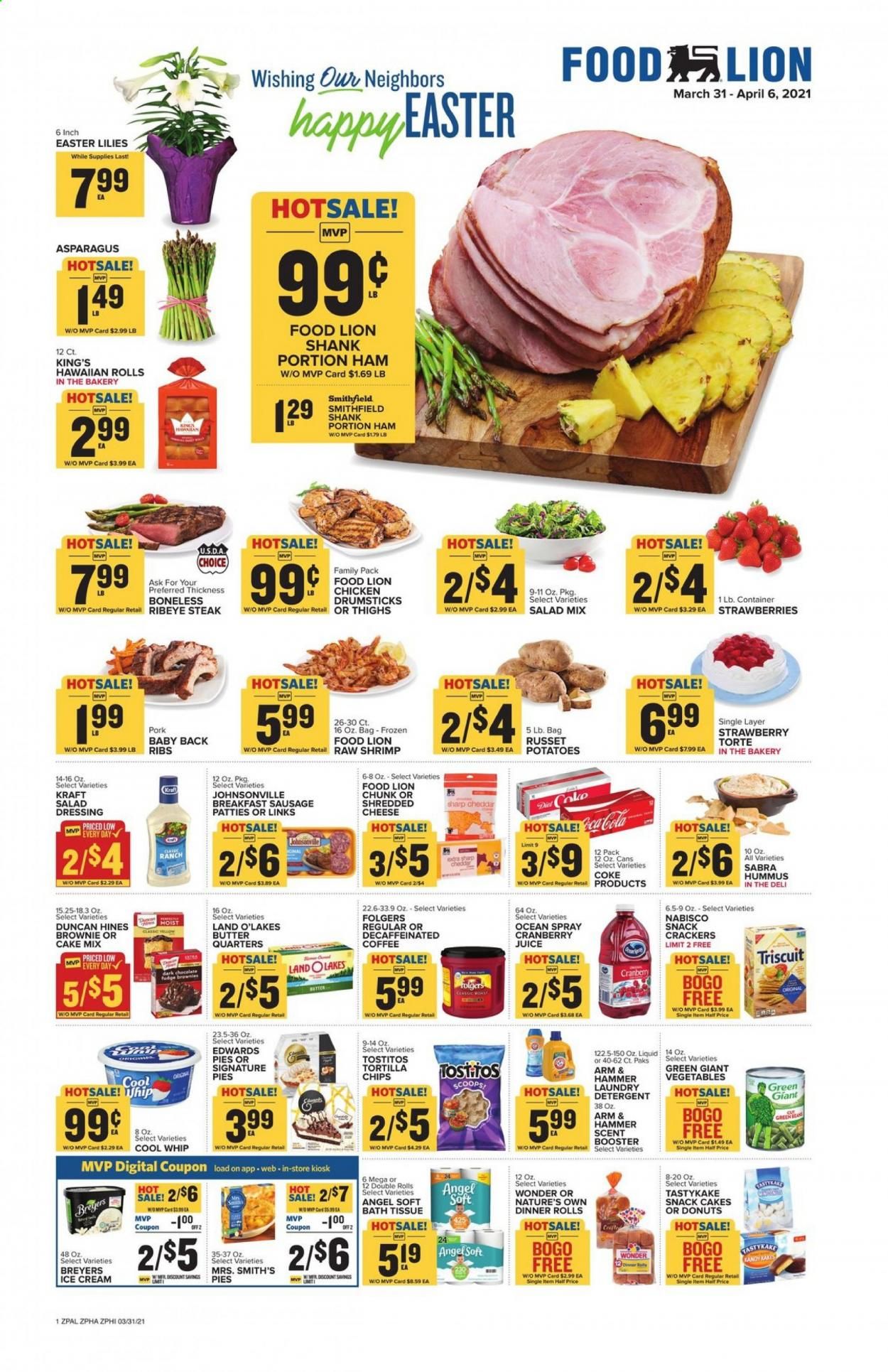 Food Lion (PA) Weekly Ad Flyer March 31 to April 6
