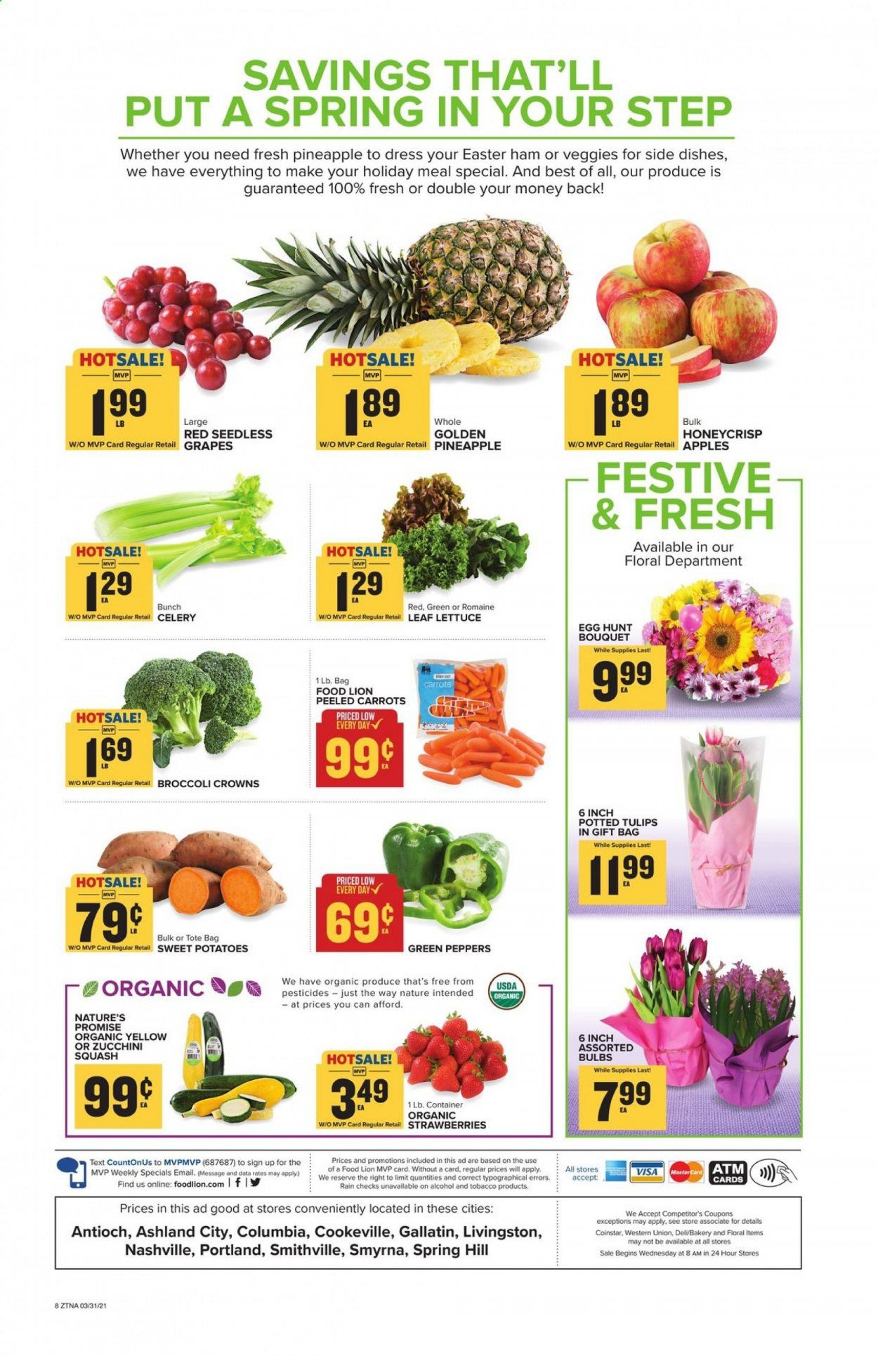 Food Lion (TN) Weekly Ad Flyer March 31 to April 6