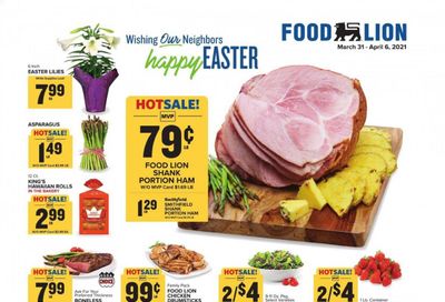 Food Lion (SC) Weekly Ad Flyer March 31 to April 6