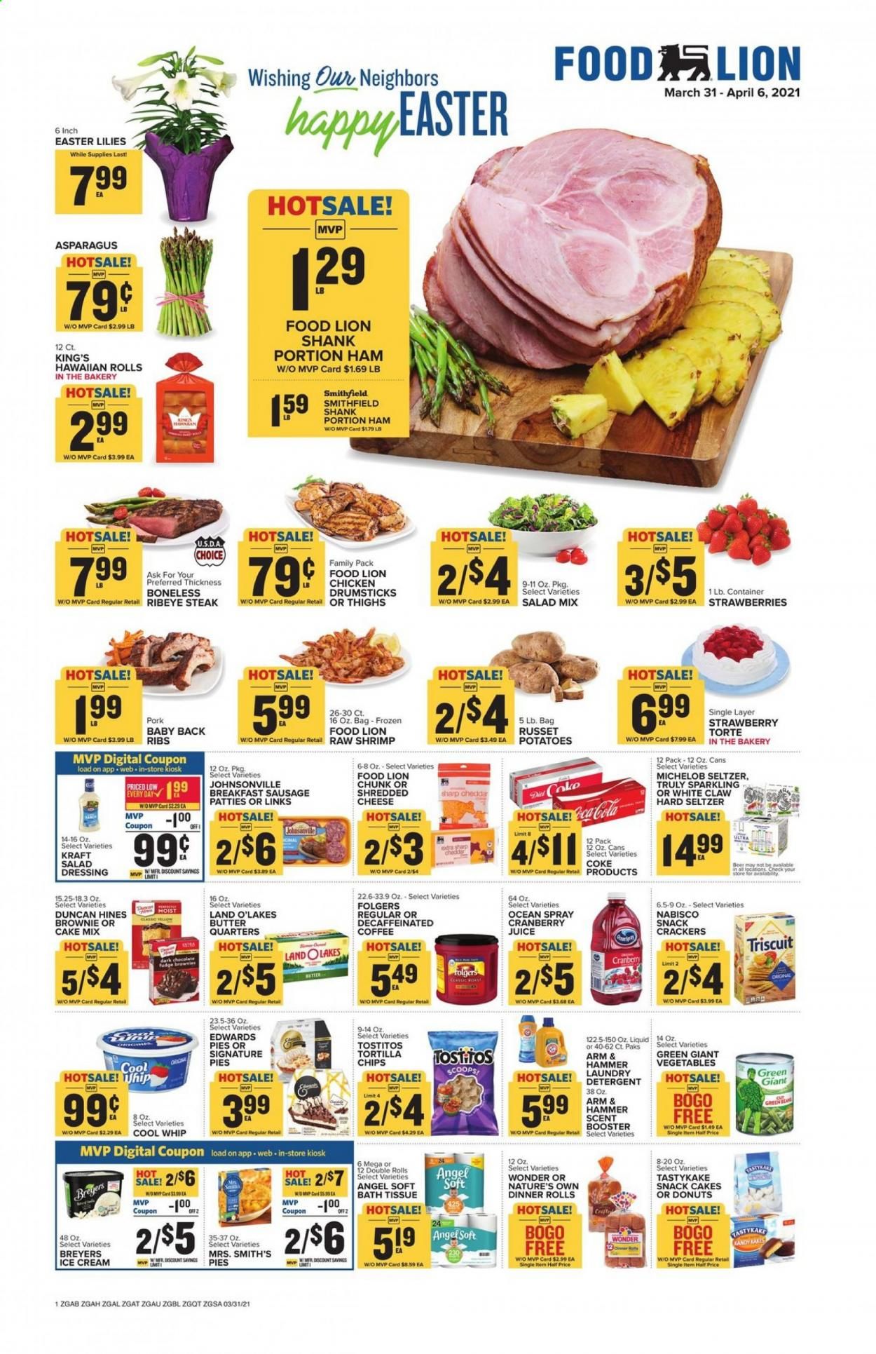 Food Lion (GA) Weekly Ad Flyer March 31 to April 6