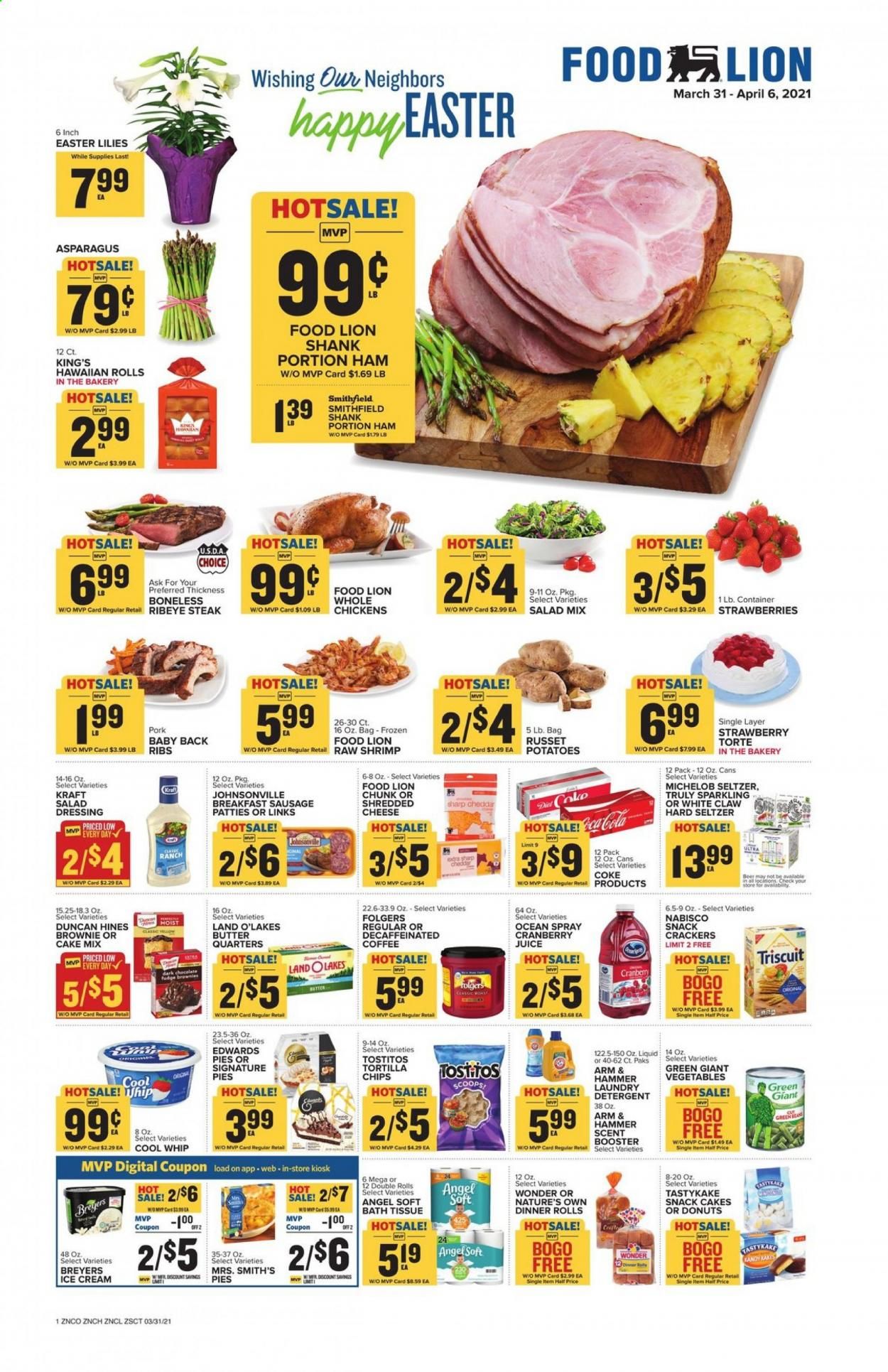 Food Lion (NC) Weekly Ad Flyer March 31 to April 6