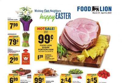 Food Lion (NC) Weekly Ad Flyer March 31 to April 6