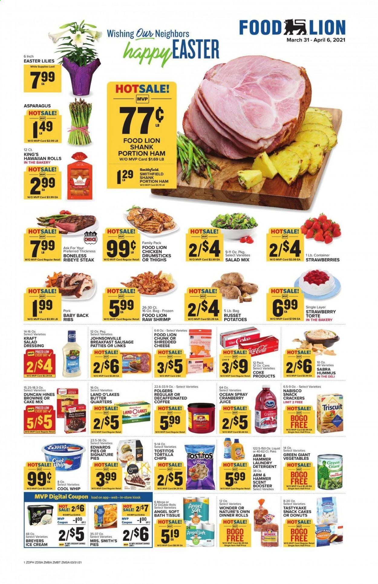 Food Lion (DE) Weekly Ad Flyer March 31 to April 6