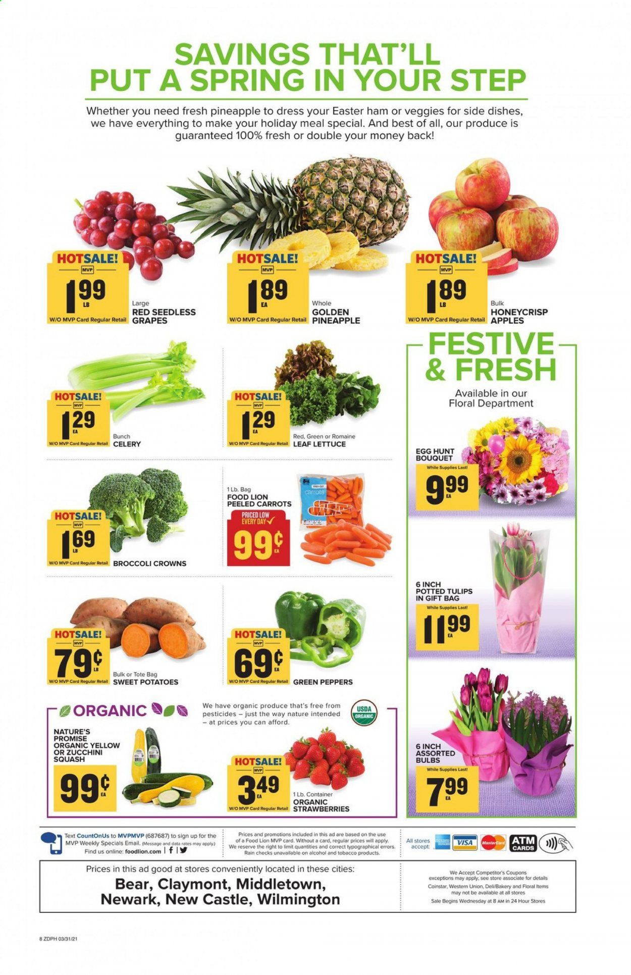 Food Lion (DE) Weekly Ad Flyer March 31 to April 6