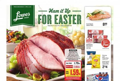 Lowes Foods Weekly Ad Flyer March 31 to April 6