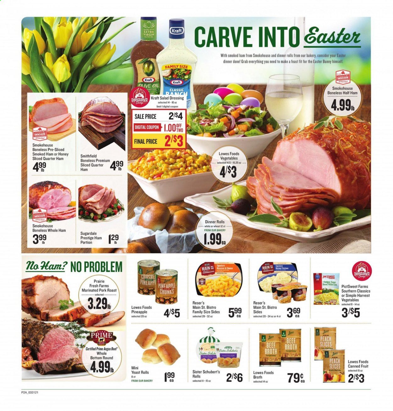 Lowes Foods Weekly Ad Flyer March 31 to April 6