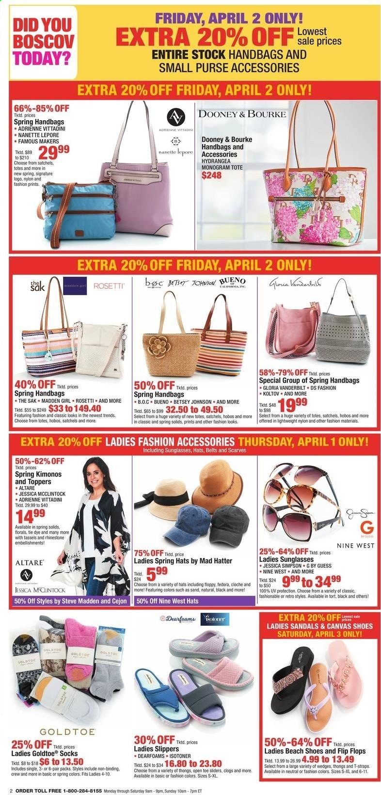 Boscov's Weekly Ad Flyer March 31 to April 7