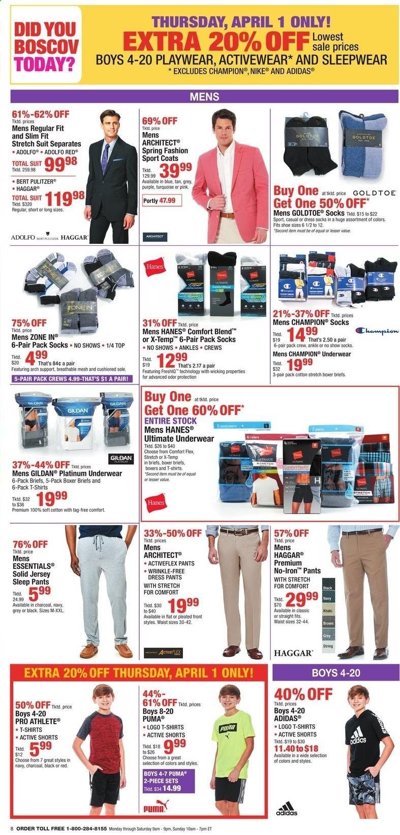 Boscov's Weekly Ad Flyer March 31 to April 7