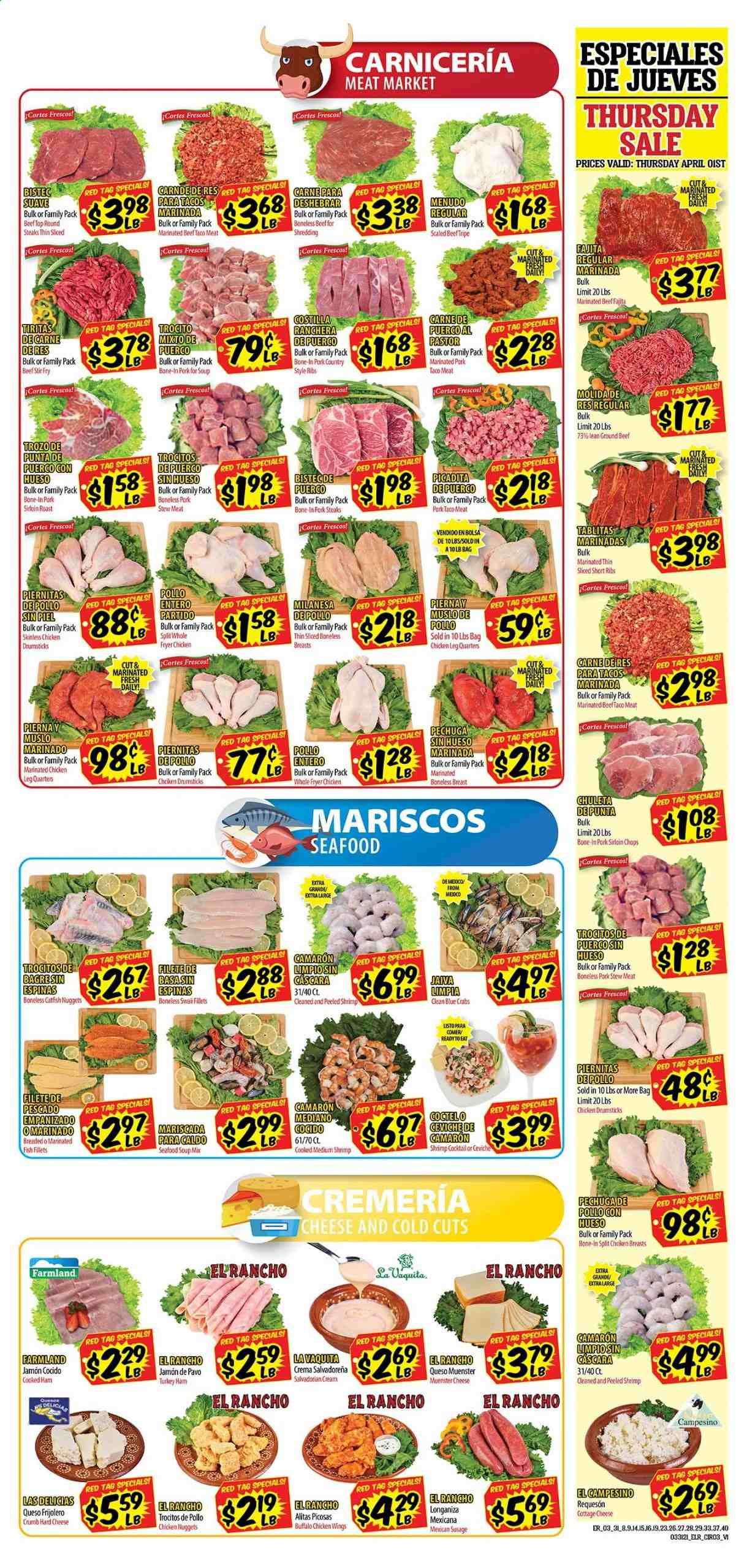 El Rancho (TX) Weekly Ad Flyer March 31 to April 6