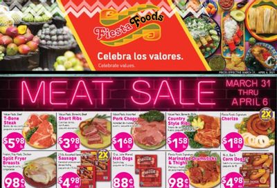 Fiesta Foods SuperMarkets Weekly Ad Flyer March 31 to April 6