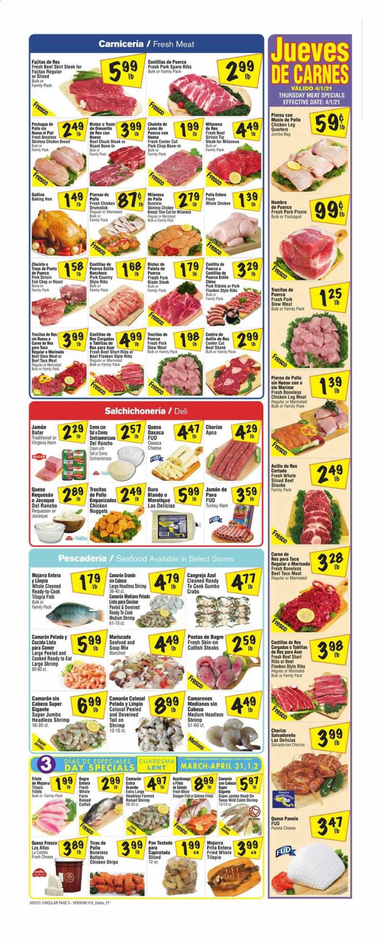 Fiesta Mart (TX) Weekly Ad Flyer March 31 to April 6