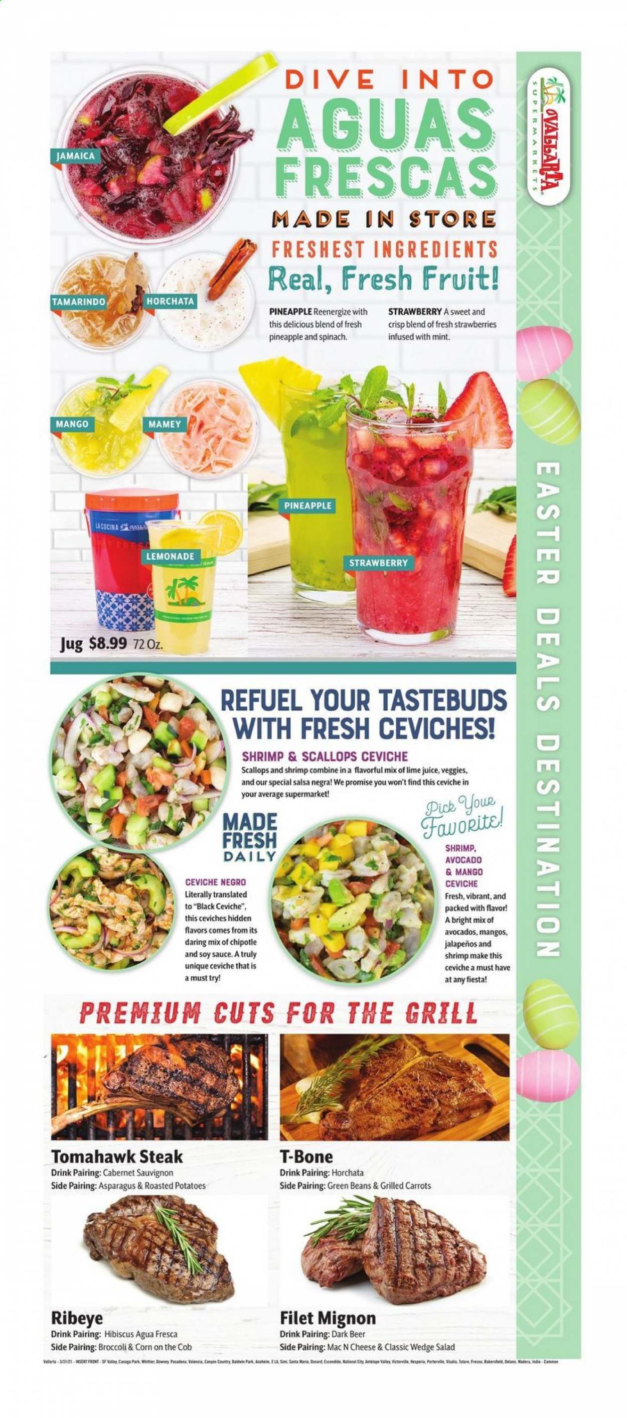 Vallarta (CA) Weekly Ad Flyer March 31 to April 6
